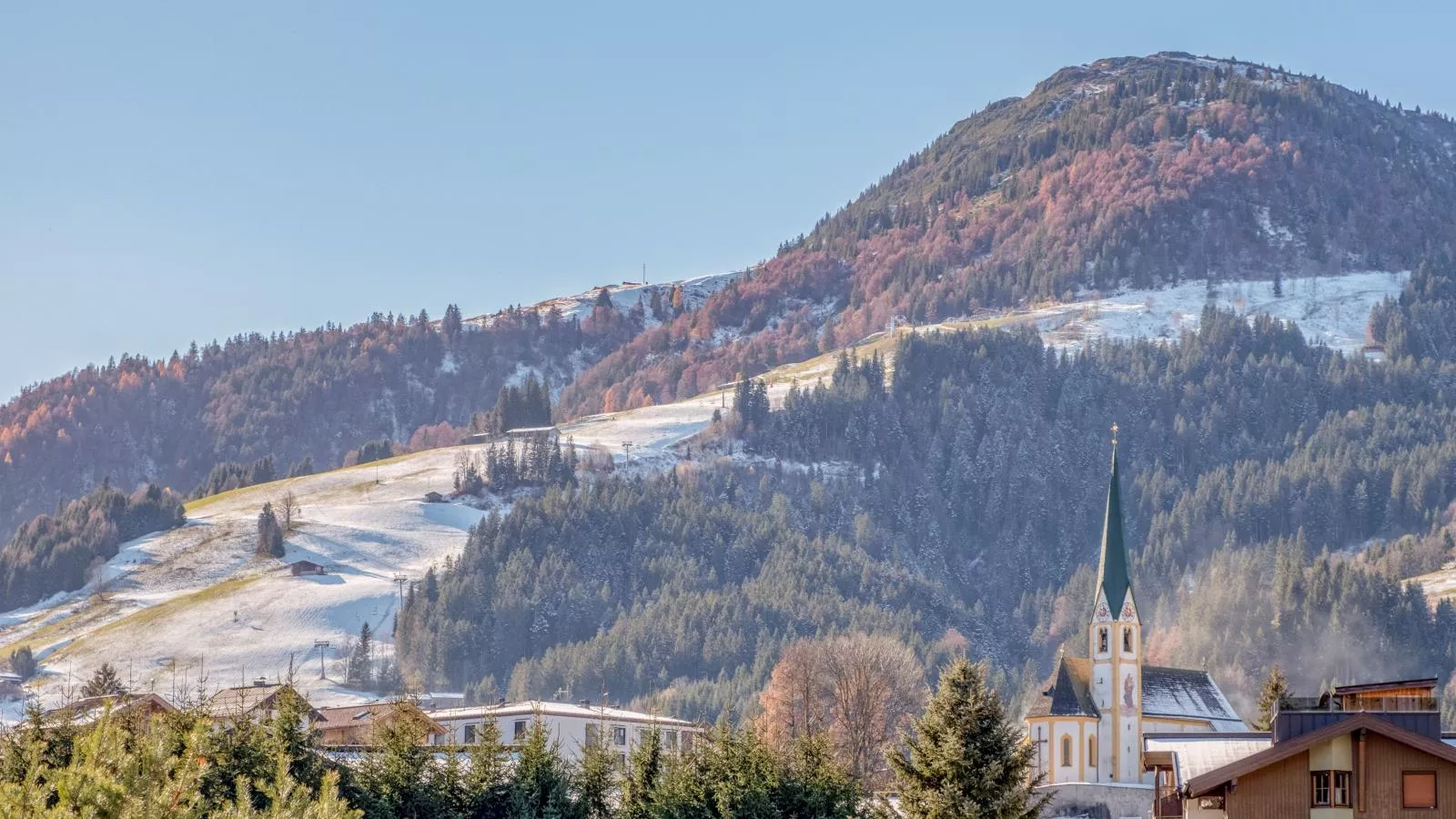 Chalet Staffner oben-View winter