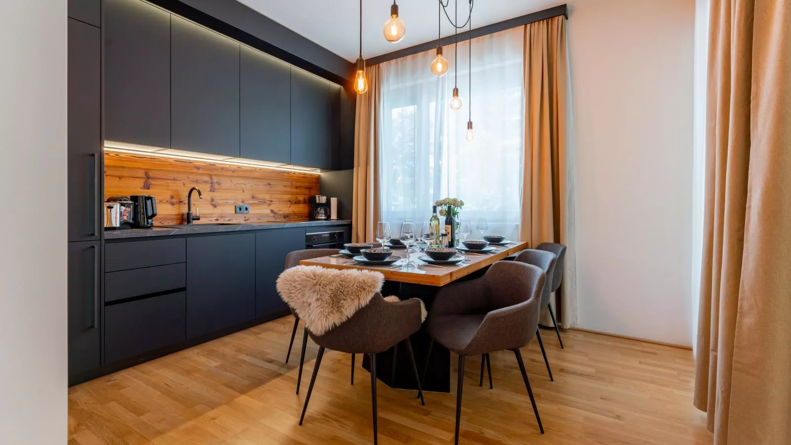 Zirbenlodge Sonnenalpe Nassfeld-Kitchen