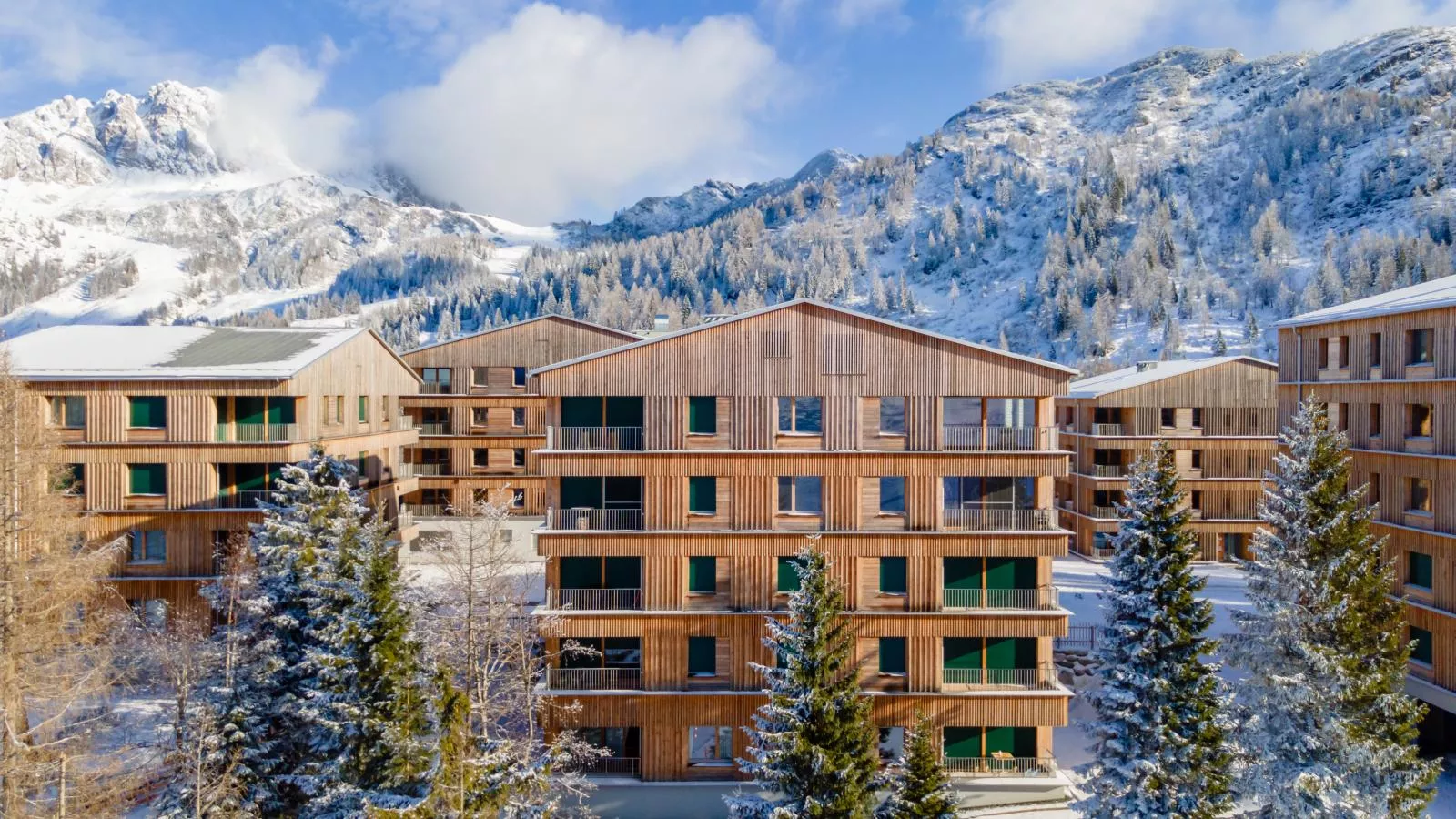 Zirbenlodge Sonnenalpe Nassfeld-Exterior winter