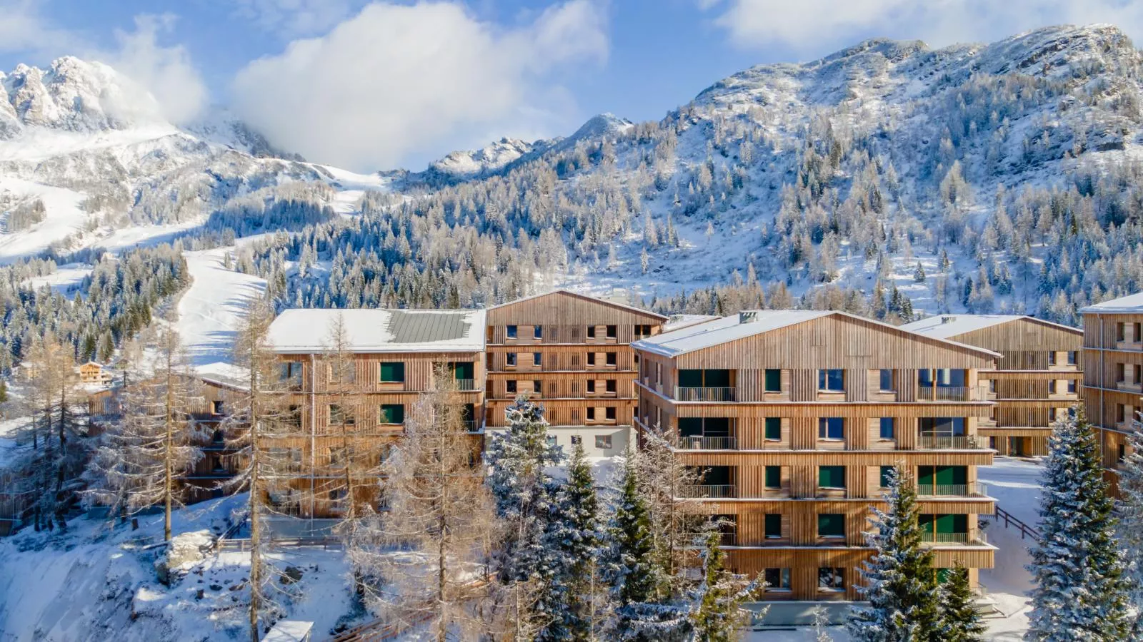 Zirbenlodge Sonnenalpe Nassfeld-Exterior winter