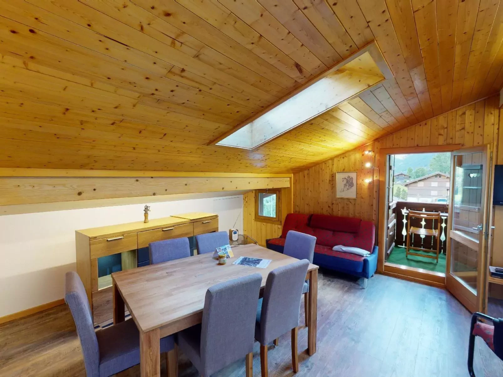 Chalet Waldchutz - Wohnung Anax-Drinnen