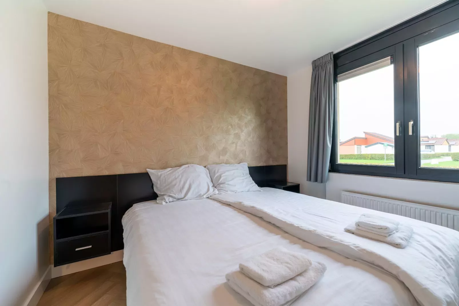 Gelijkvloerse vakantiewoning 6p huisje 17-Schlafzimmer