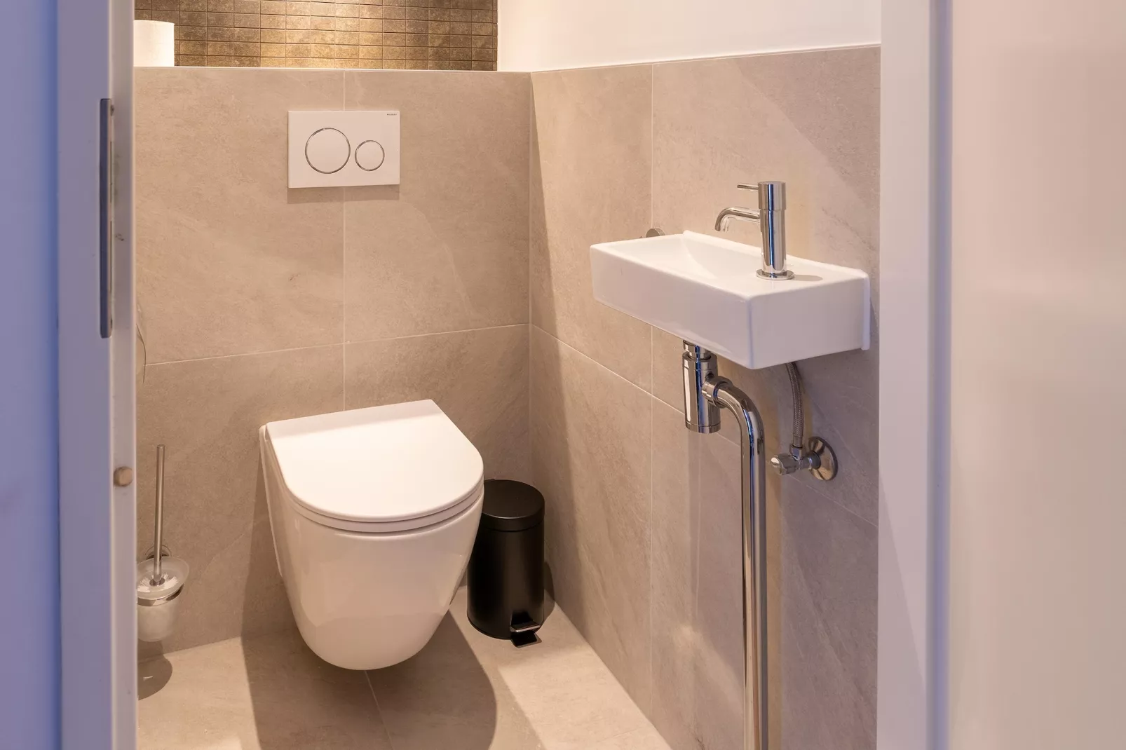 Gelijkvloerse vakantiewoning 6p huisje 17-Badezimmer