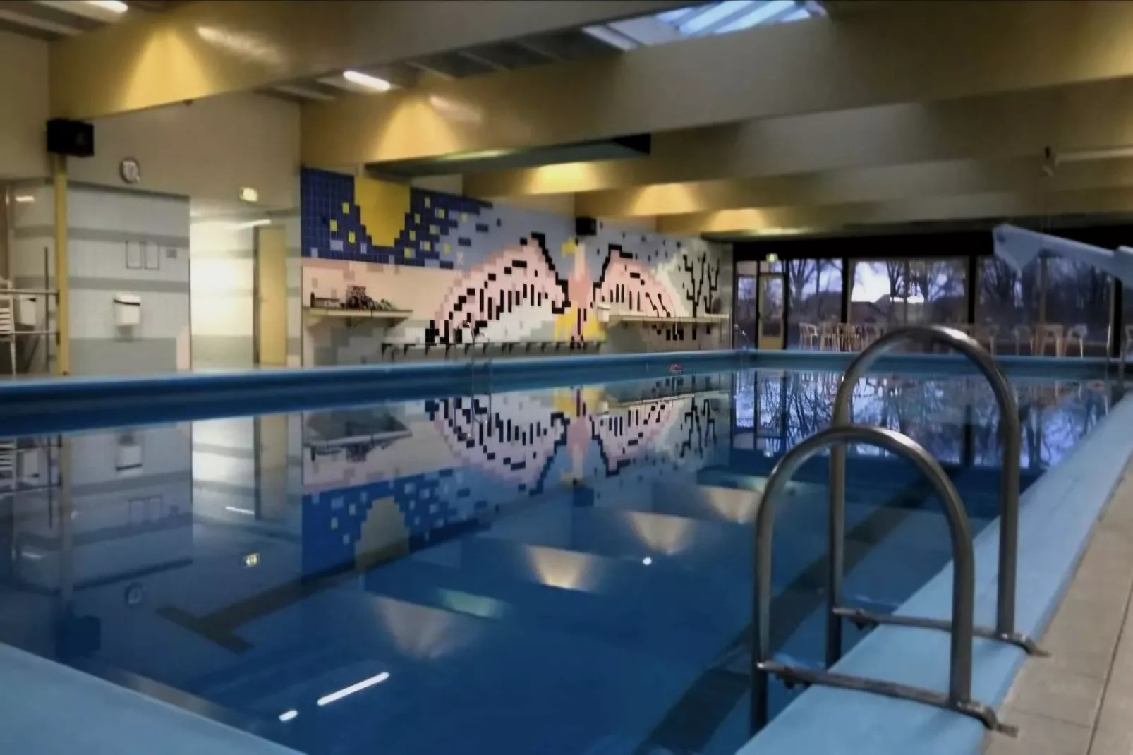 Gelijkvloerse vakantiewoning 6p huisje 17-Schwimmbad