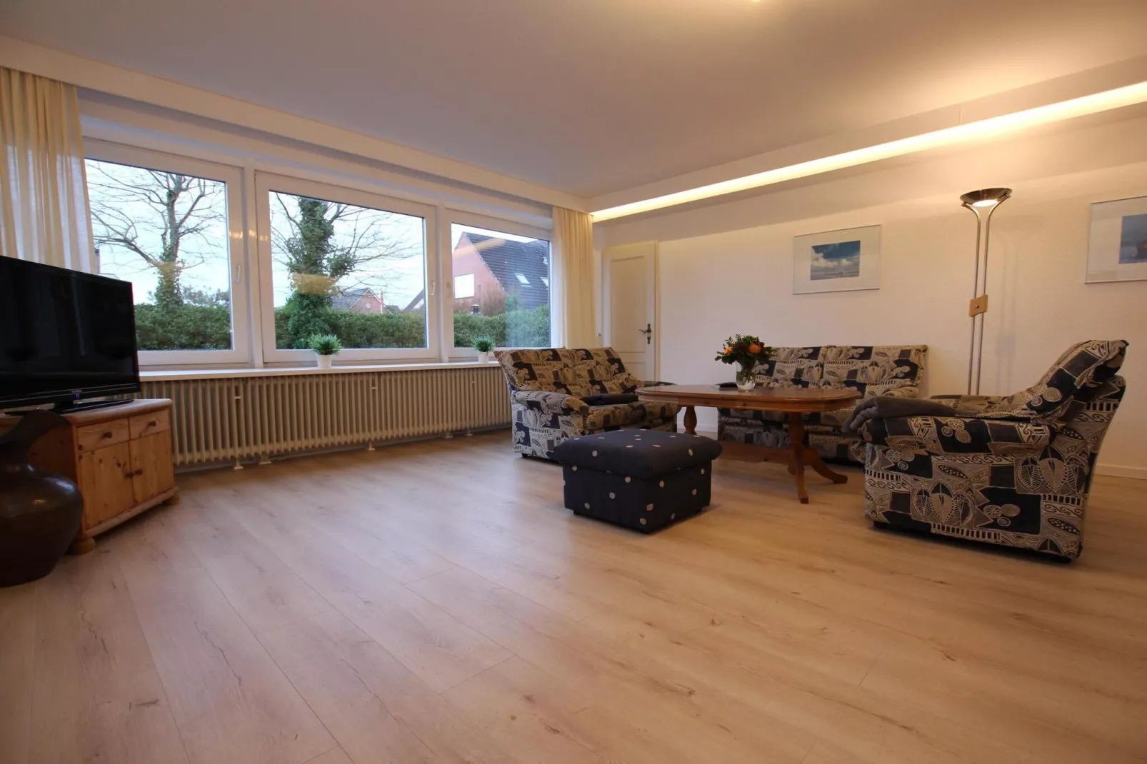 Apartementhaus Ulrike Wohnung 3 - Westerland-Living room