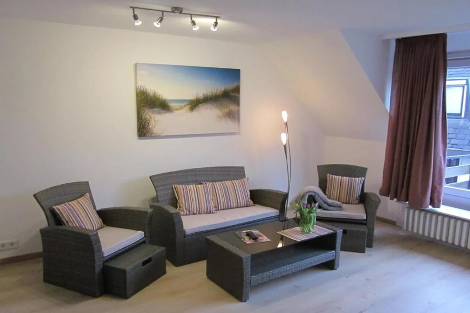 Apartementhaus Ursula Wohnung 16 - Westerland-Living room
