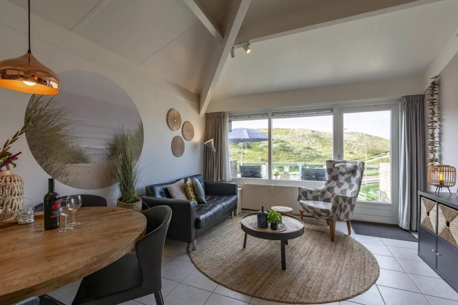 Beach Appartement 36-Living room
