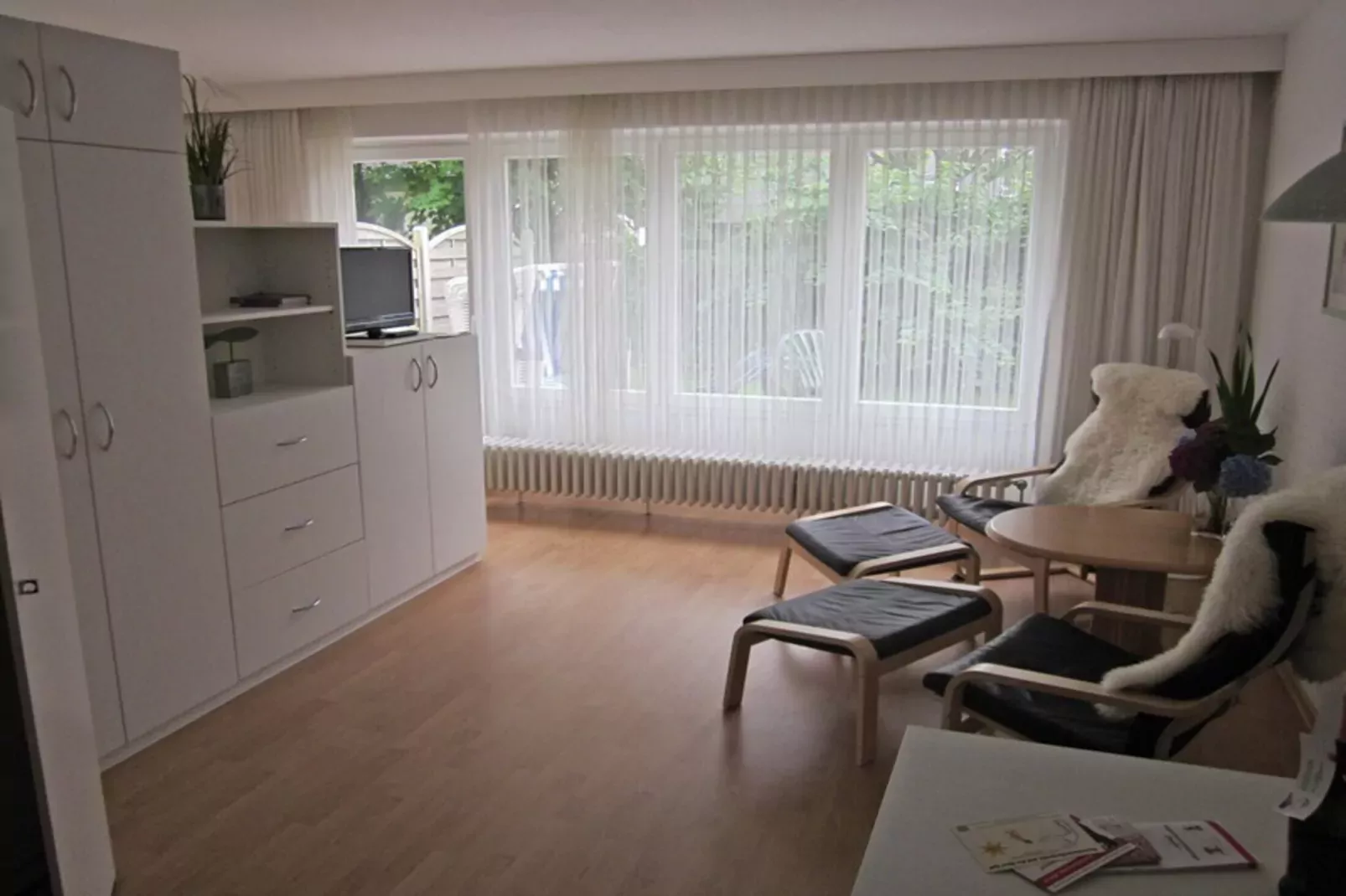 Apartementhaus Ursula Wohnung 7 - Westerland-Wohnzimmer