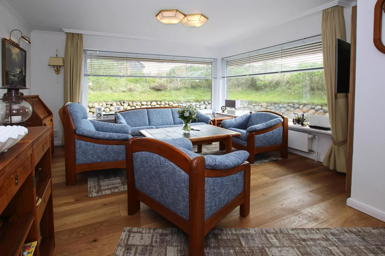 Ferienhaus am WATT List auf Sylt-Living room