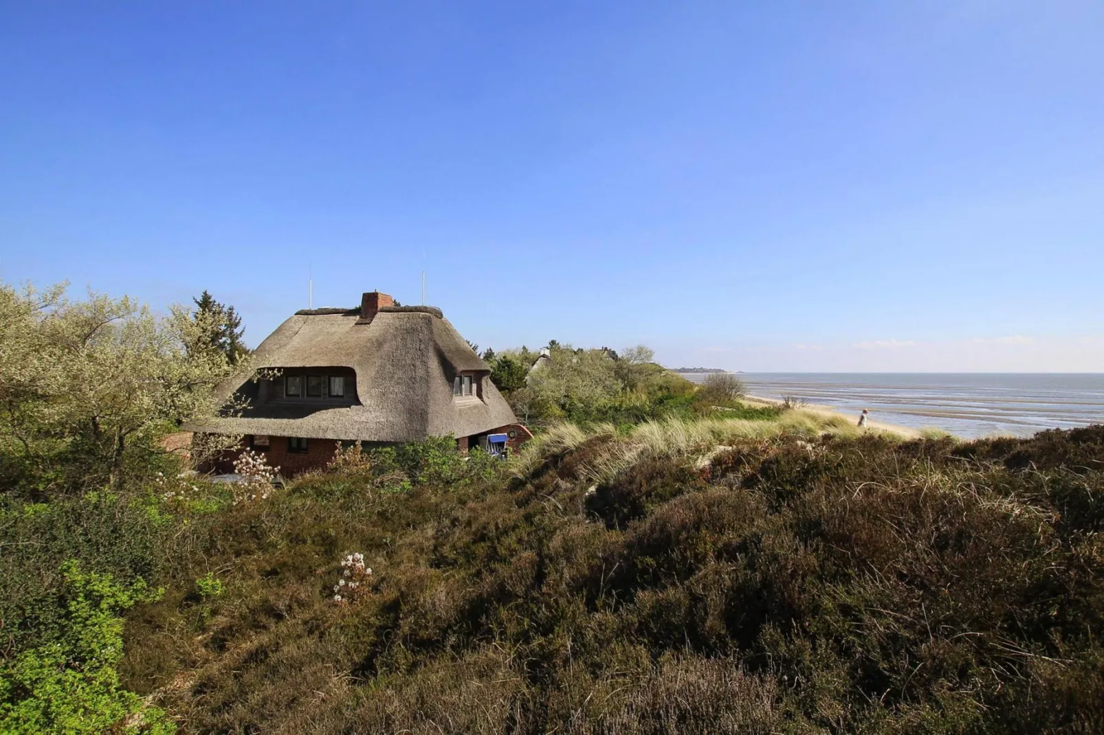 Ferienhaus am WATT List auf Sylt-Areas summer 1km