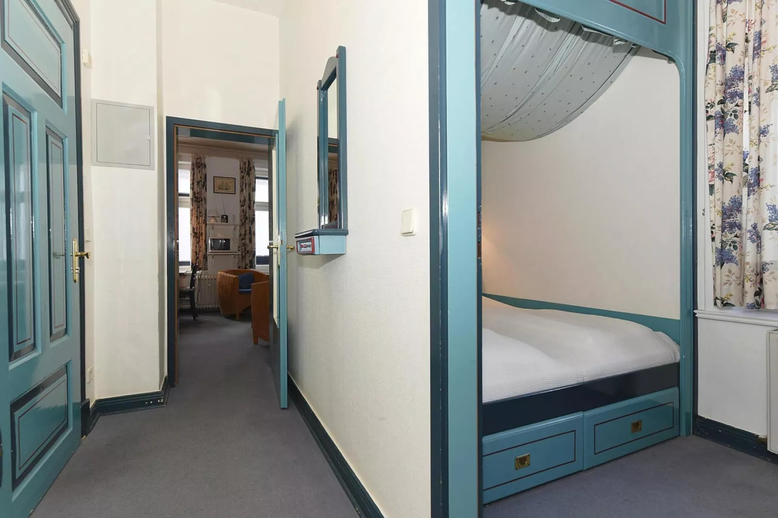 Apartment Wyk auf Föhr2-Raum-App Nr 3 Harckens-Chambre