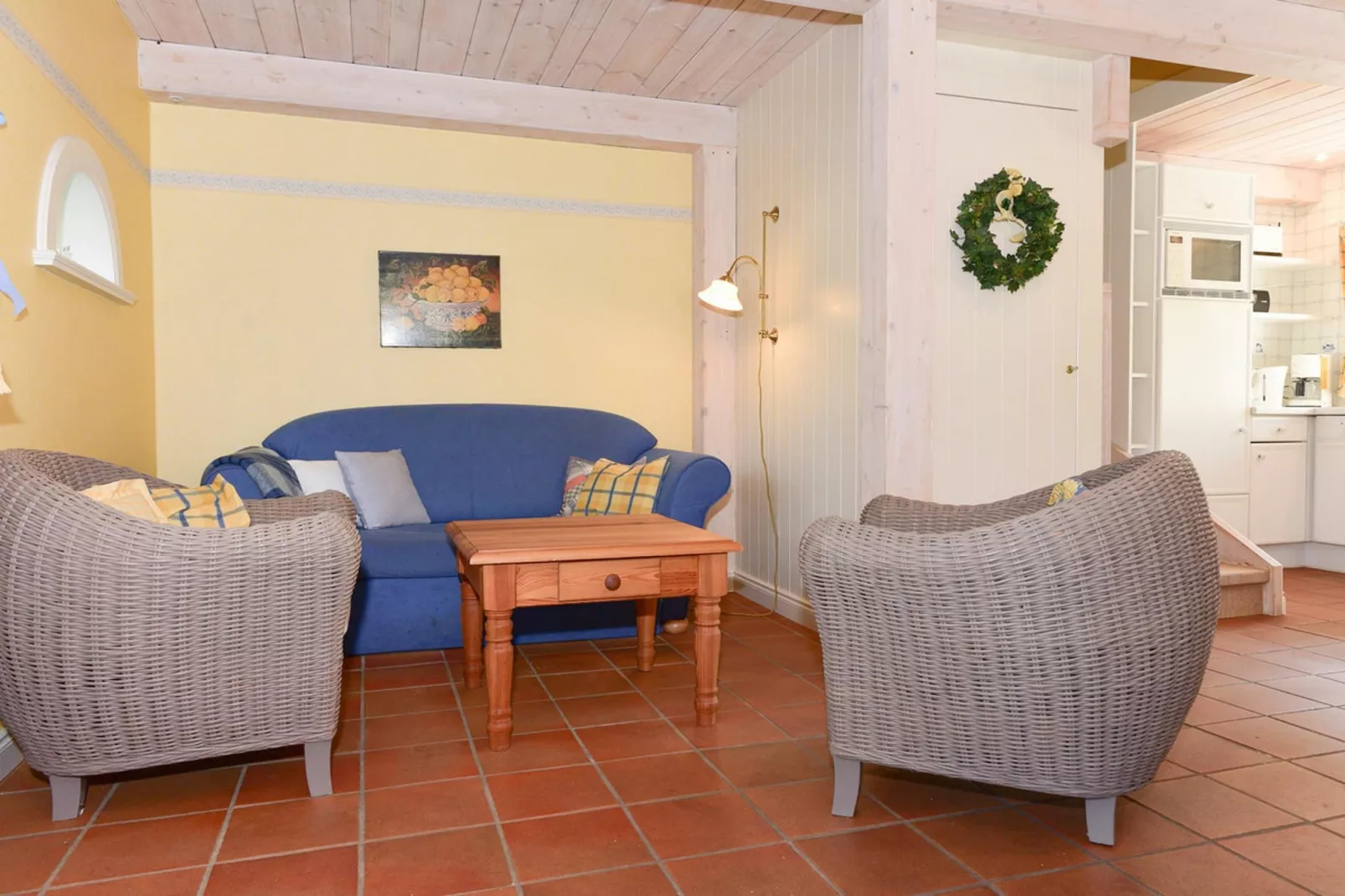 Doppelhaus in Oldsum - Haus 2-Living room