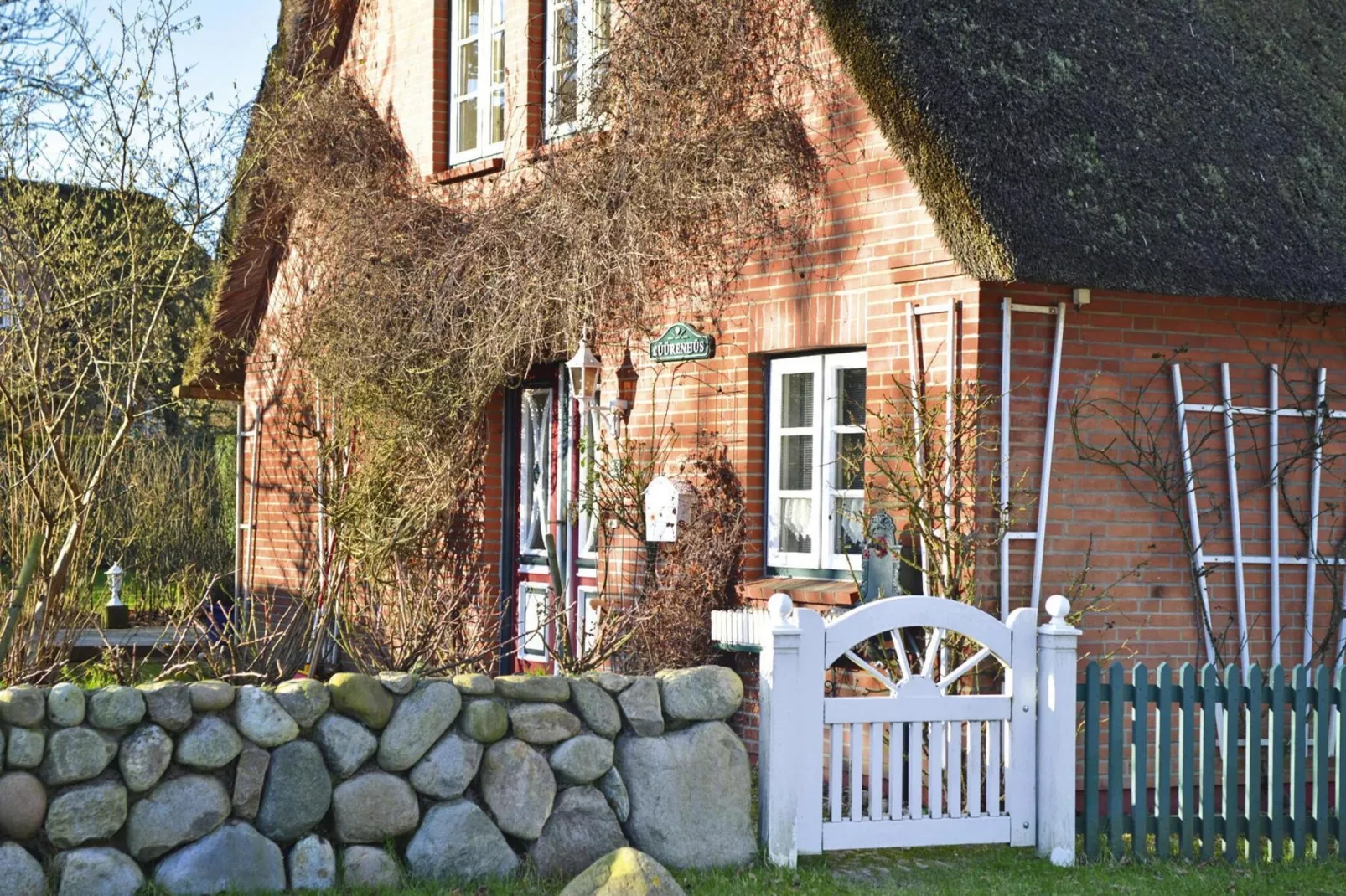 Ferienwohnung in  Oevenum auf Föhr - Wohnung 3-Außenbereich Sommer