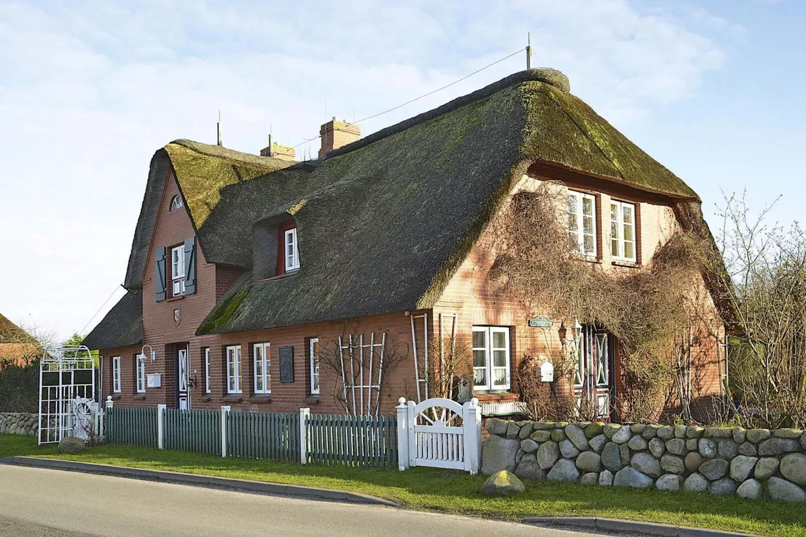 Ferienwohnung in  Oevenum auf Föhr - Wohnung 3-Außenbereich Sommer