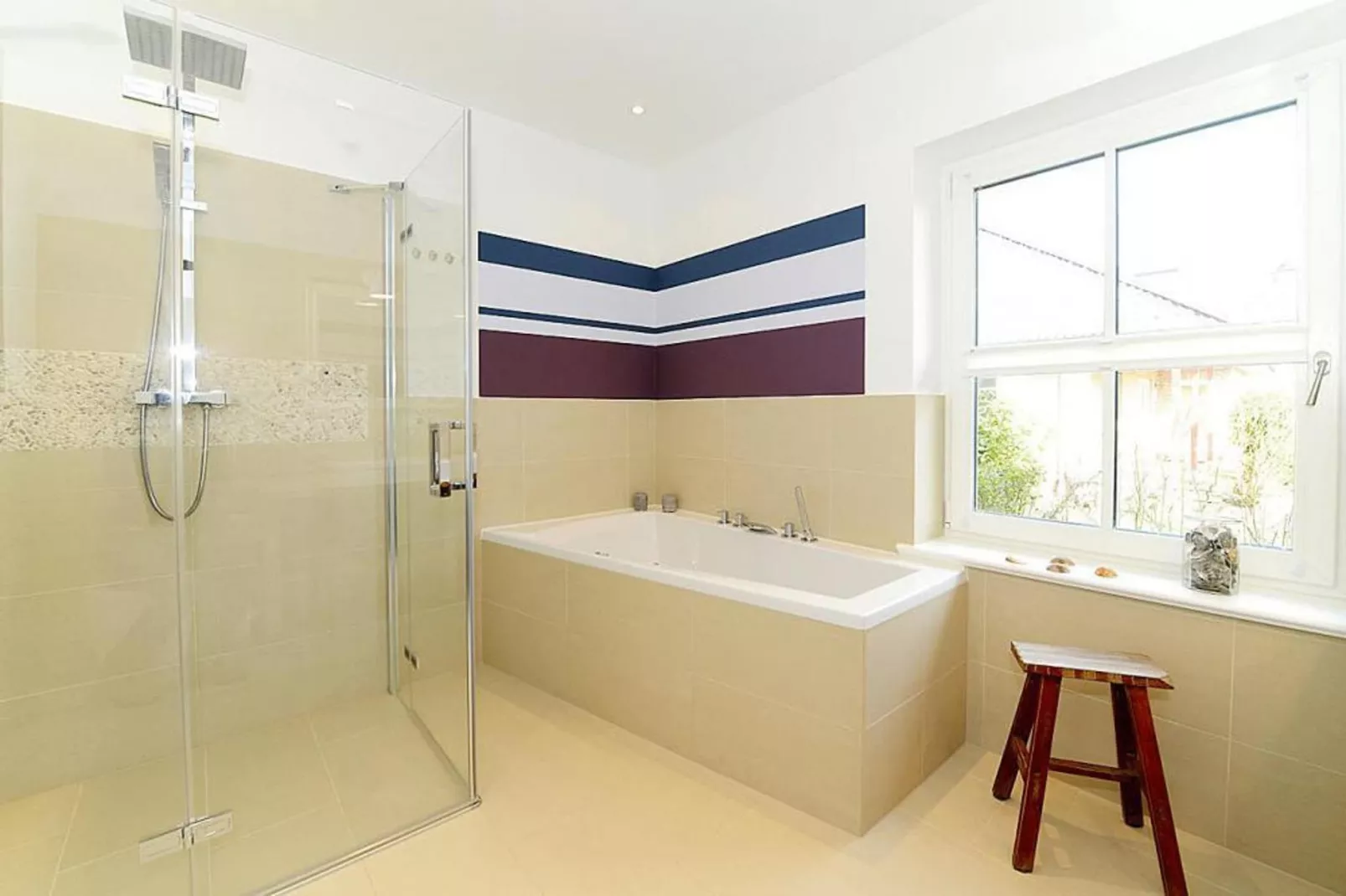 Ferienwohnung in Wyk auf Föhr - Stockente-Bathroom