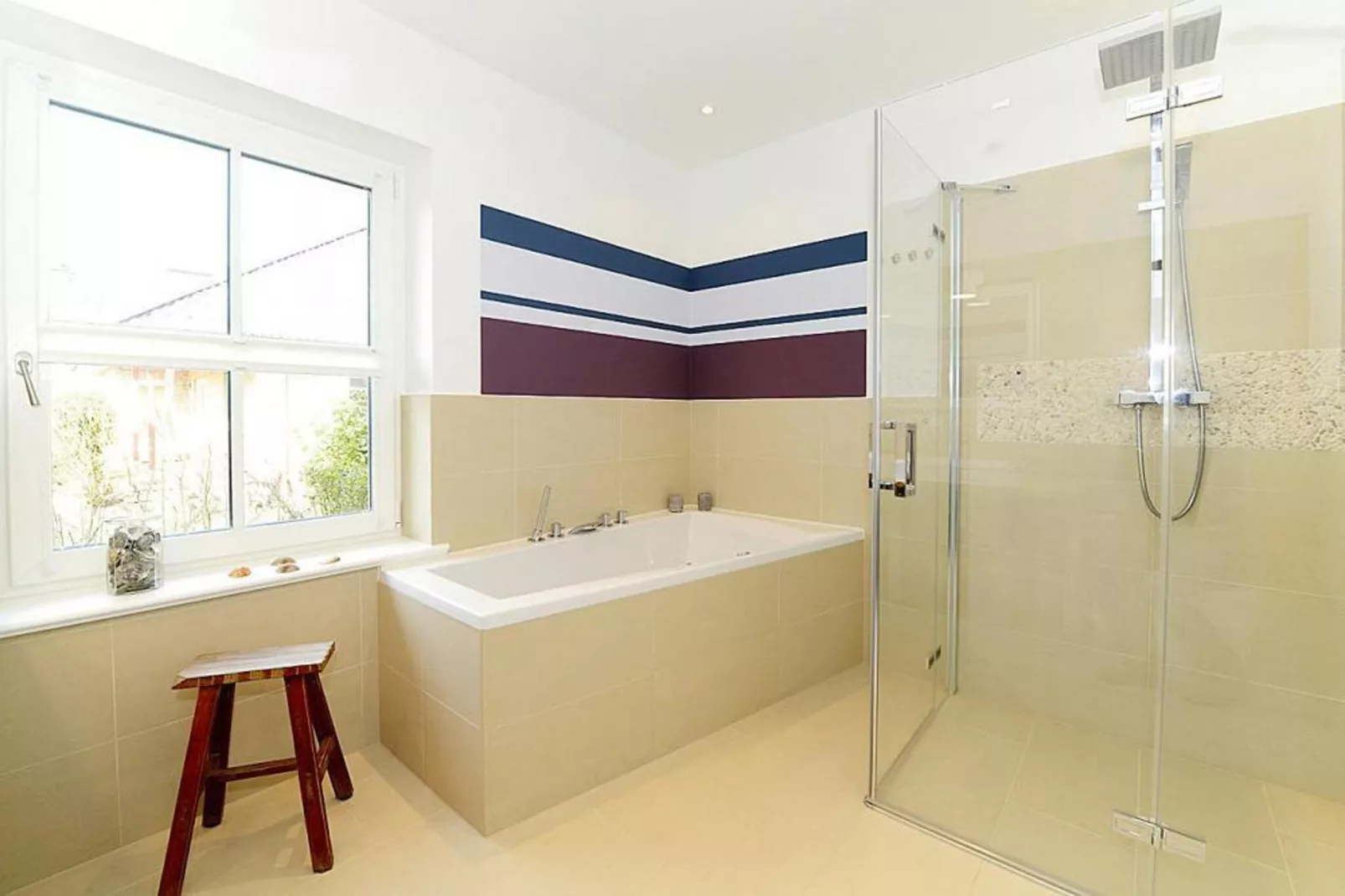 Ferienwohnung in Wyk auf Föhr - Stockente-Bathroom