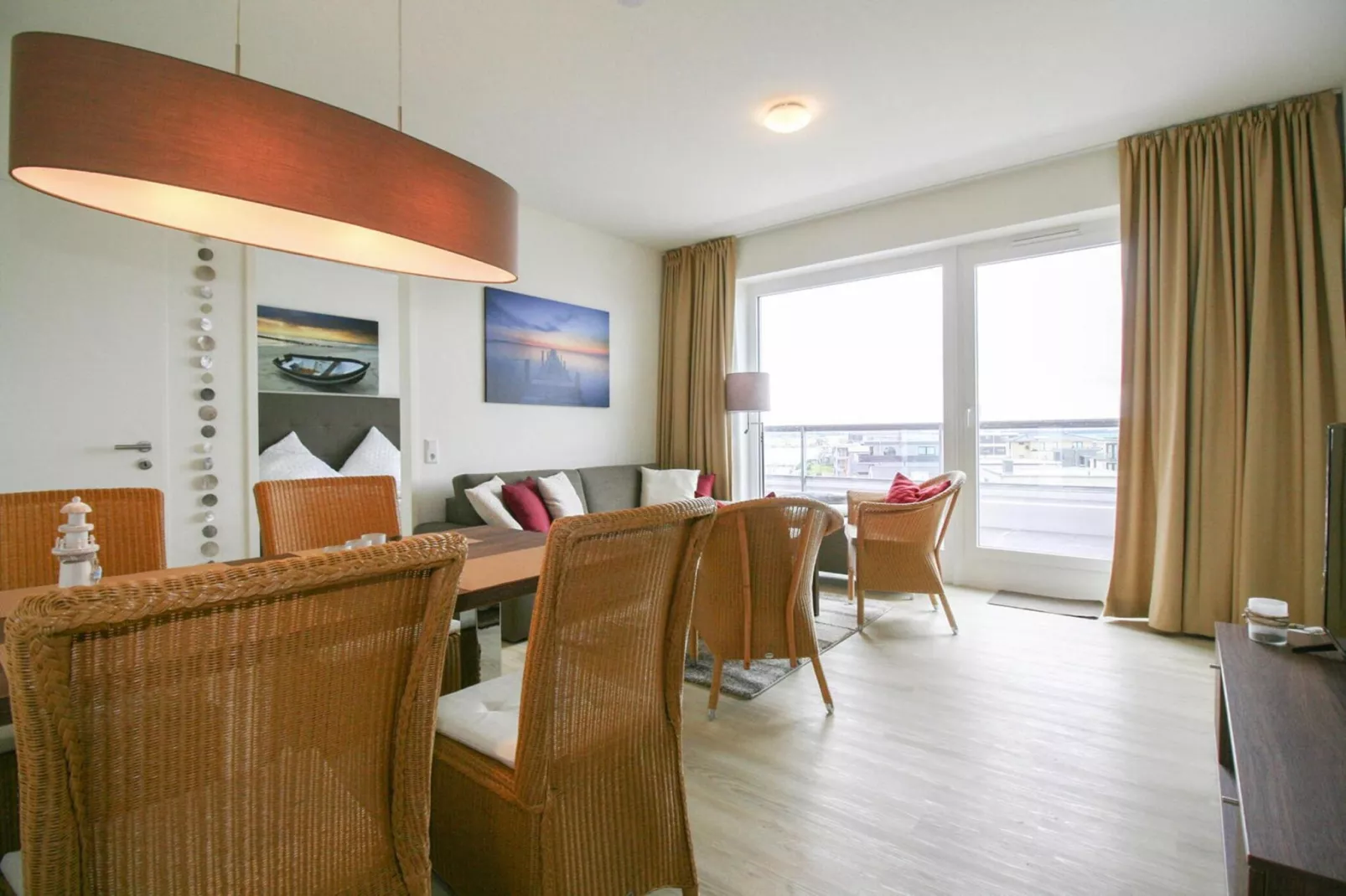 Residenz Bollwark Typ D 60-70 qm-Wohnzimmer