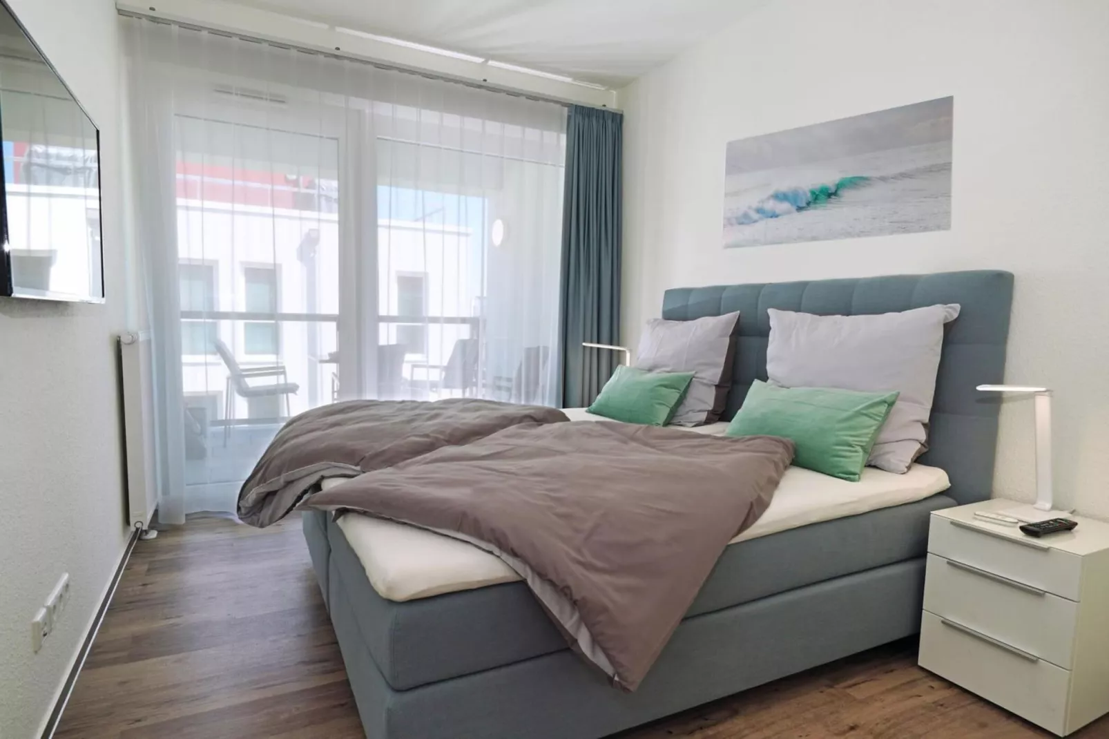 Residenz Bollwark Typ D 60-70 qm-Schlafzimmer
