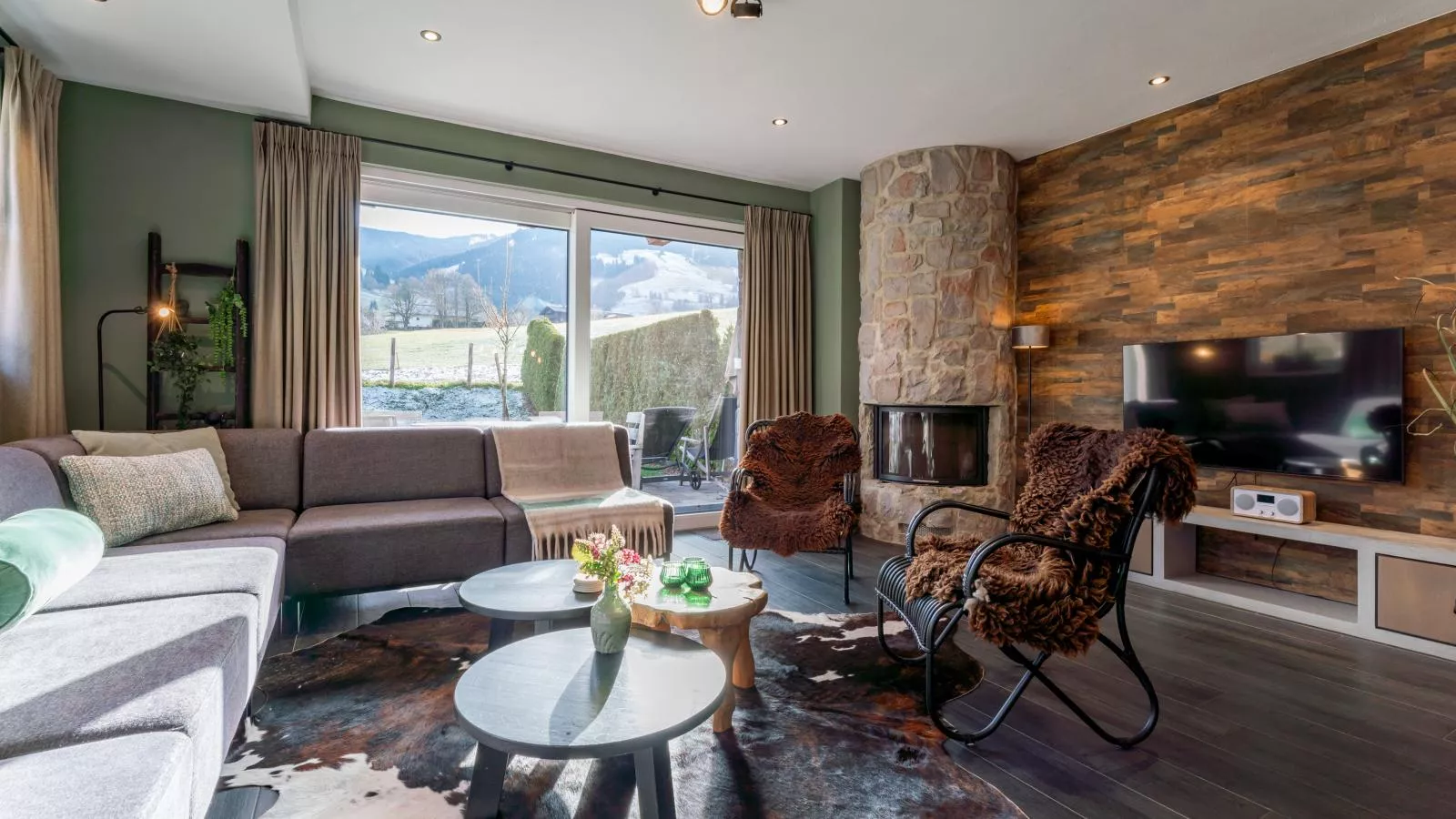Chalet Schneelöwe XL-Living room