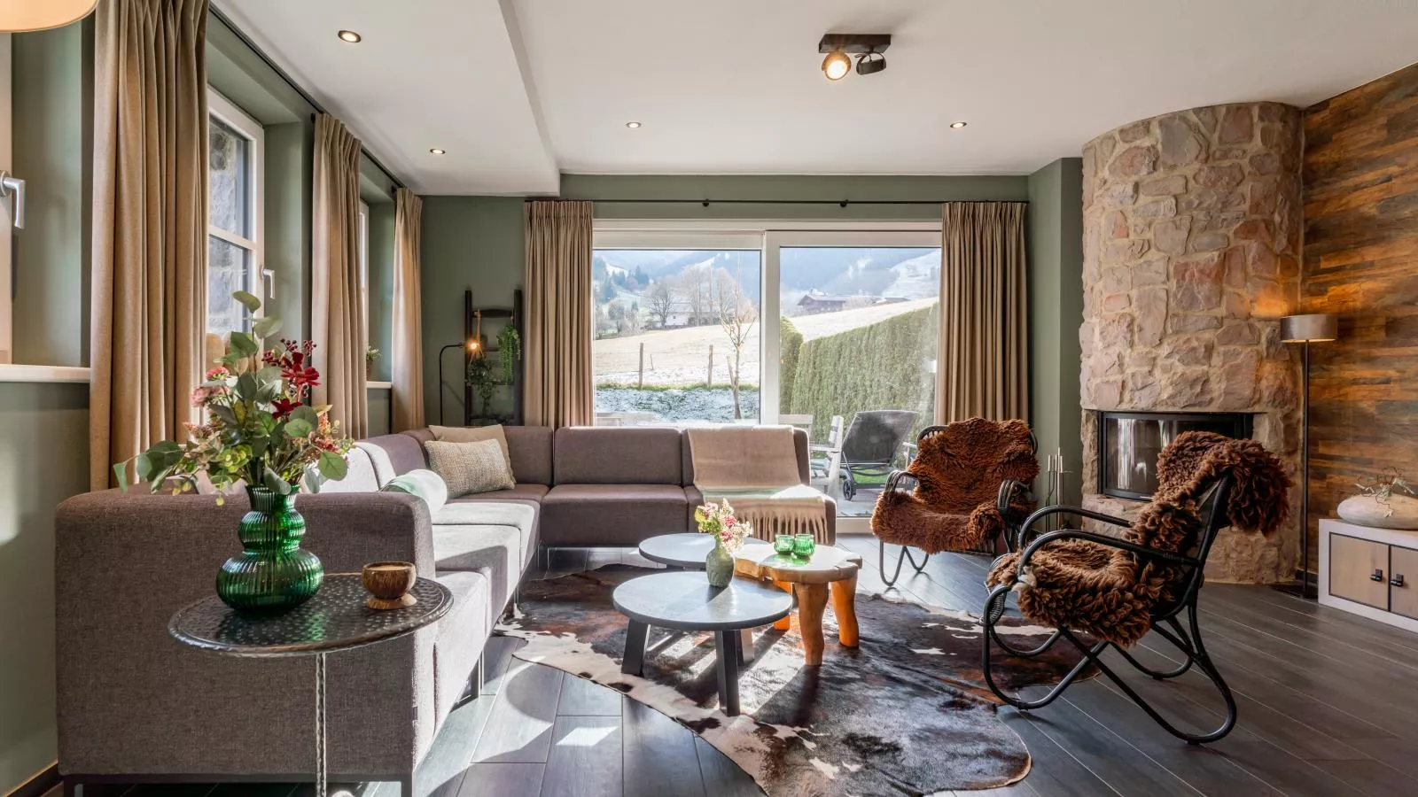 Chalet Schneelöwe XL-Living room