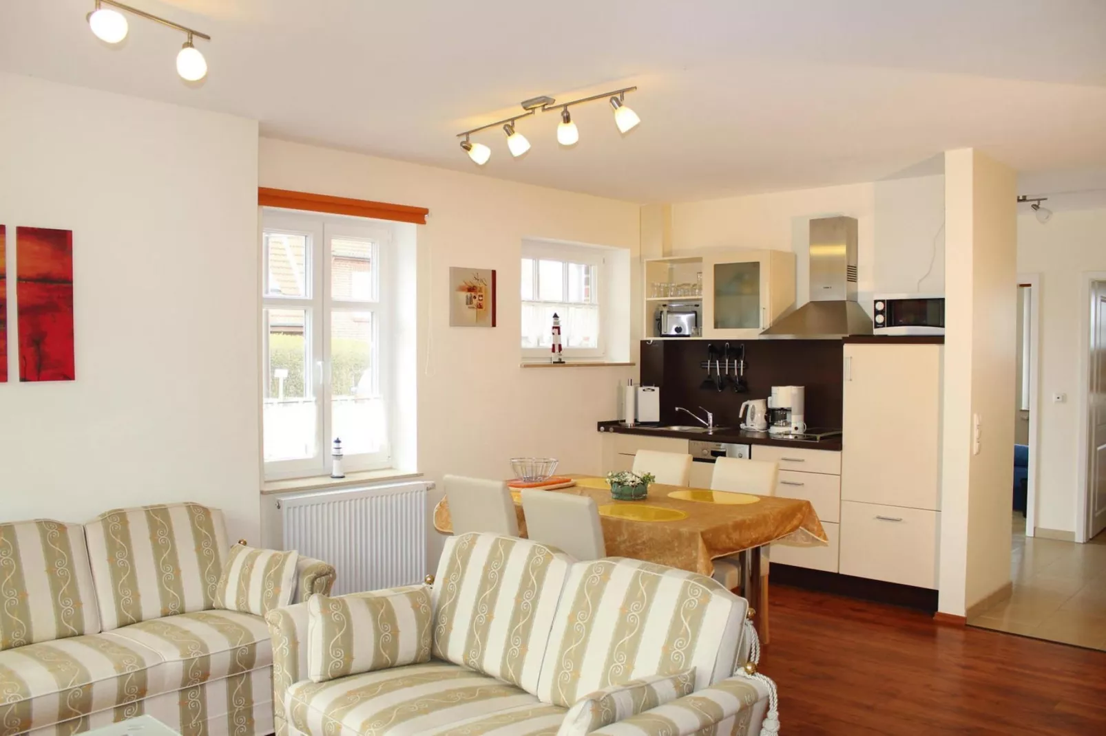 Museumshof / Typ 5 / EG oder 1 OG oder 2 OG / 48 qm / 4 Pers-Wohnzimmer