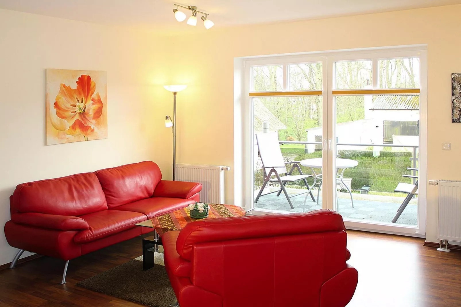 Museumshof / Typ 5 / EG oder 1 OG oder 2 OG / 48 qm / 4 Pers-Wohnzimmer