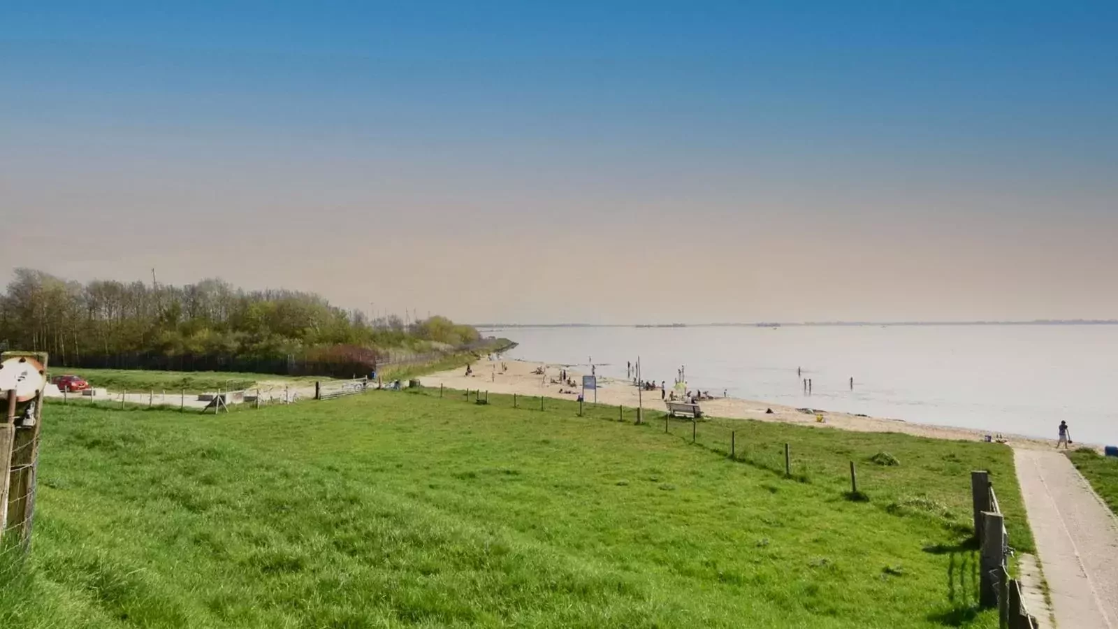 De Zeediek-Gebiete Sommer 1 km