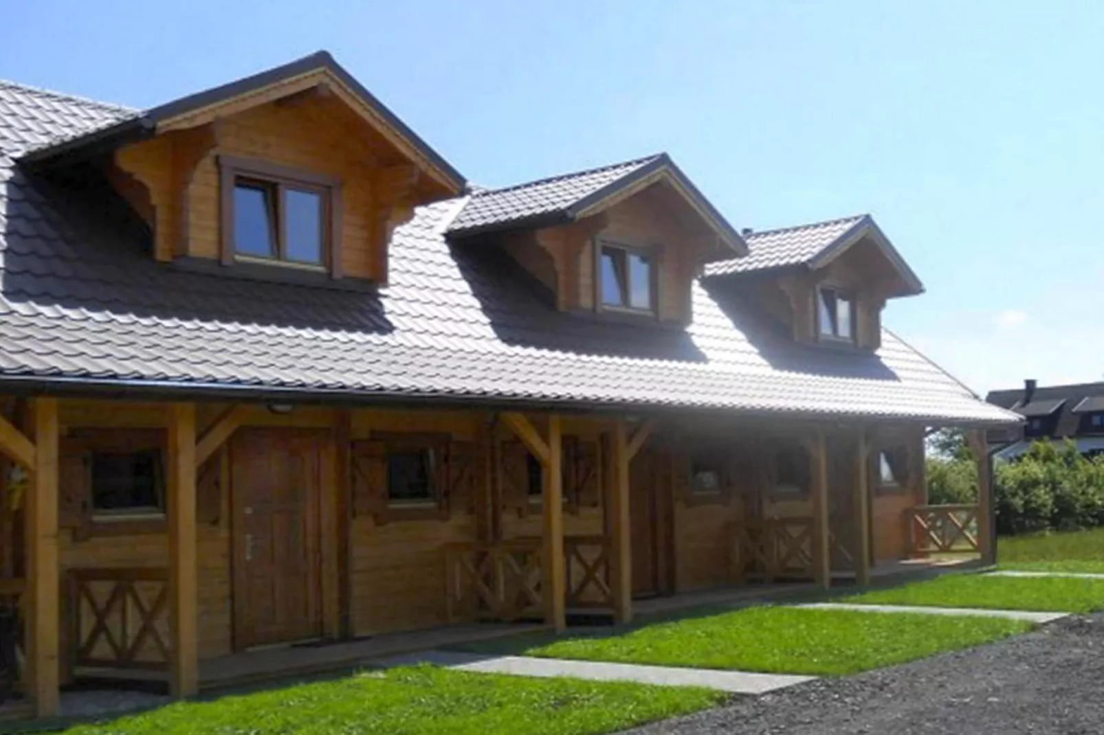 Domki letniskowe dla max 6 osób Sianożęty-Exterior summer