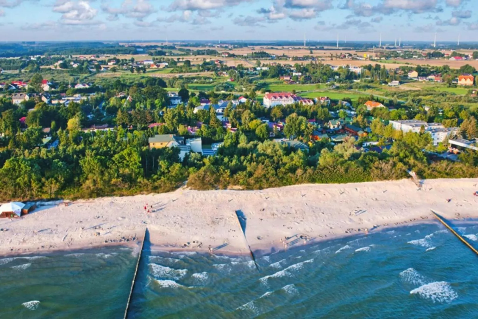 Domki letniskowe dla max 6 osób Sianożęty-Areas summer 5km