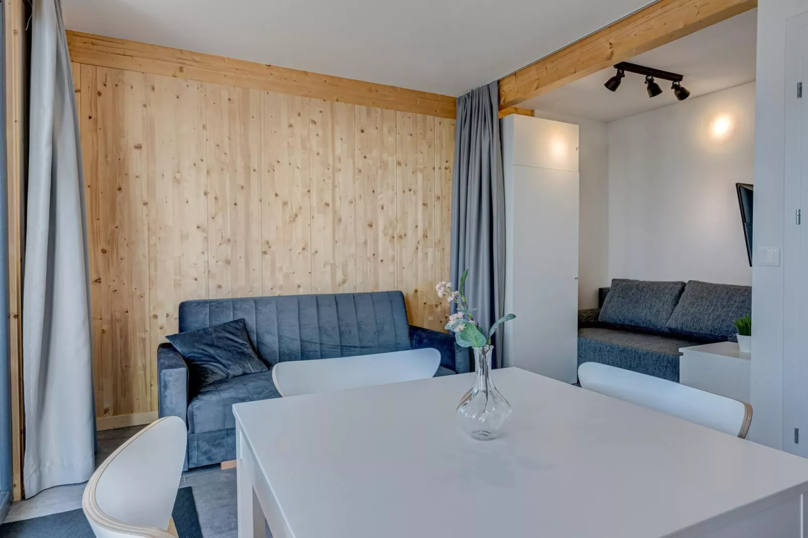Domek 3-osobowy-Wohnzimmer