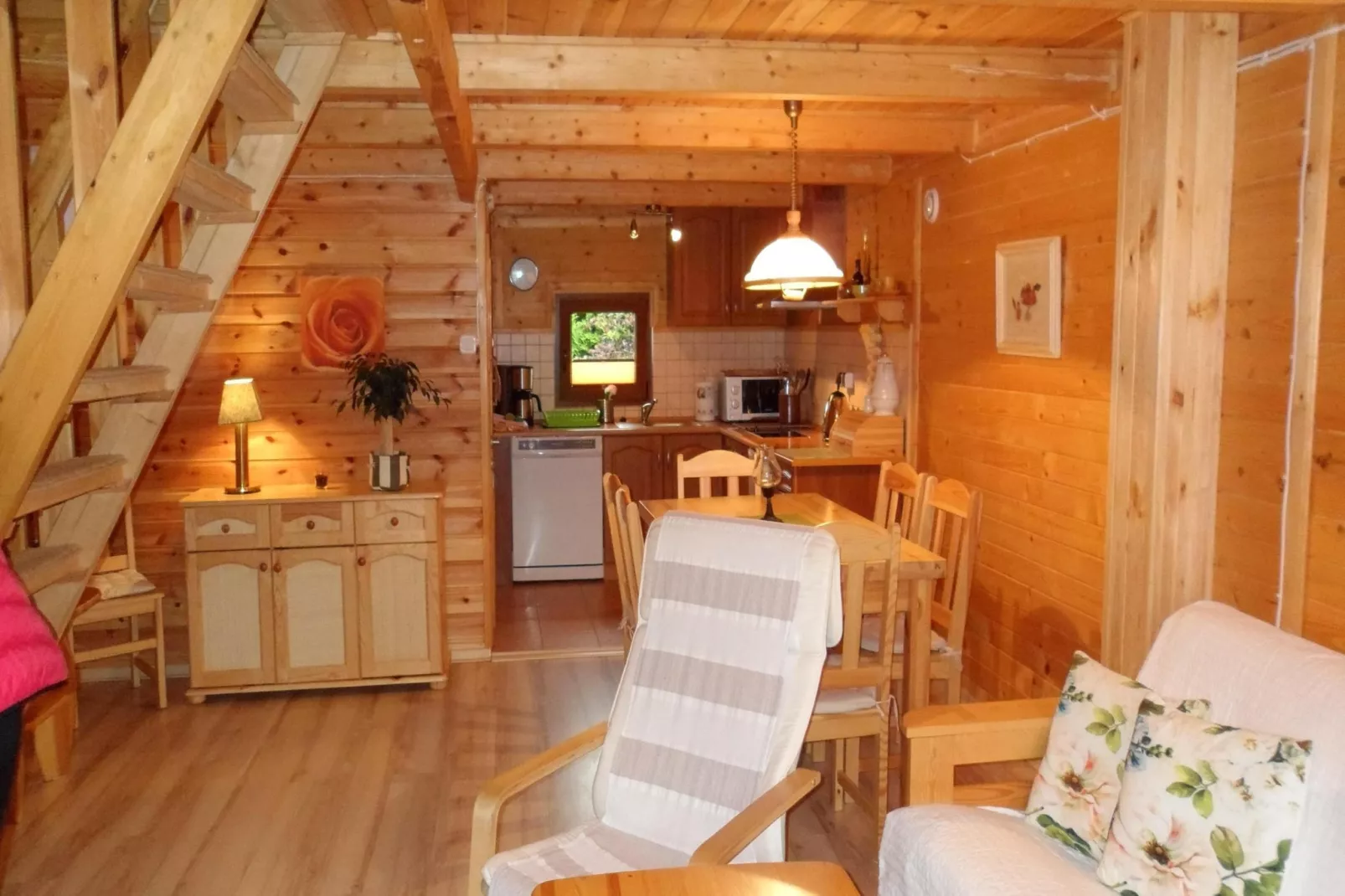 Domki letniskowe dla 4 osób Sarbinowo-Living room