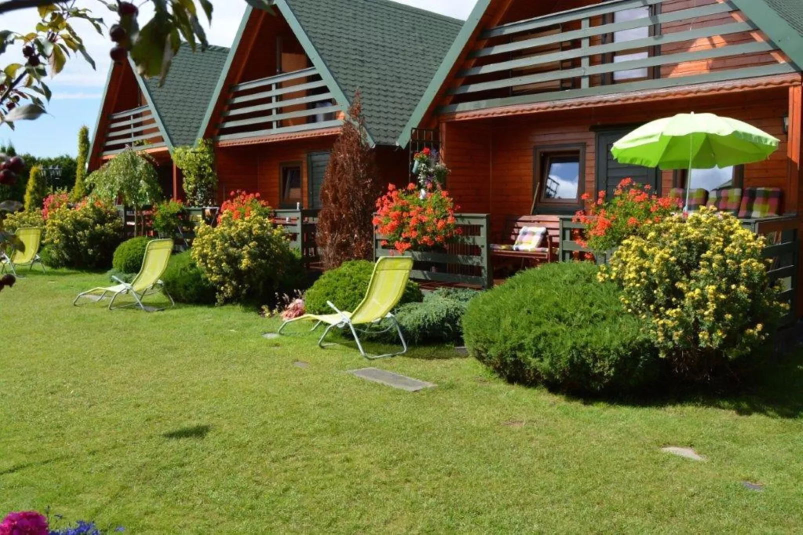 Domki letniskowe dla 4 osób Sarbinowo-Gardens summer