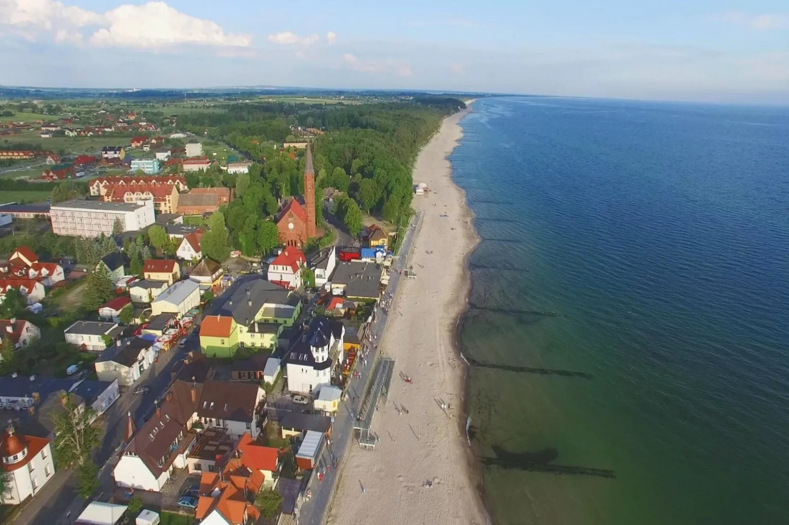 Domki letniskowe dla 4 osób Sarbinowo-Areas summer 5km