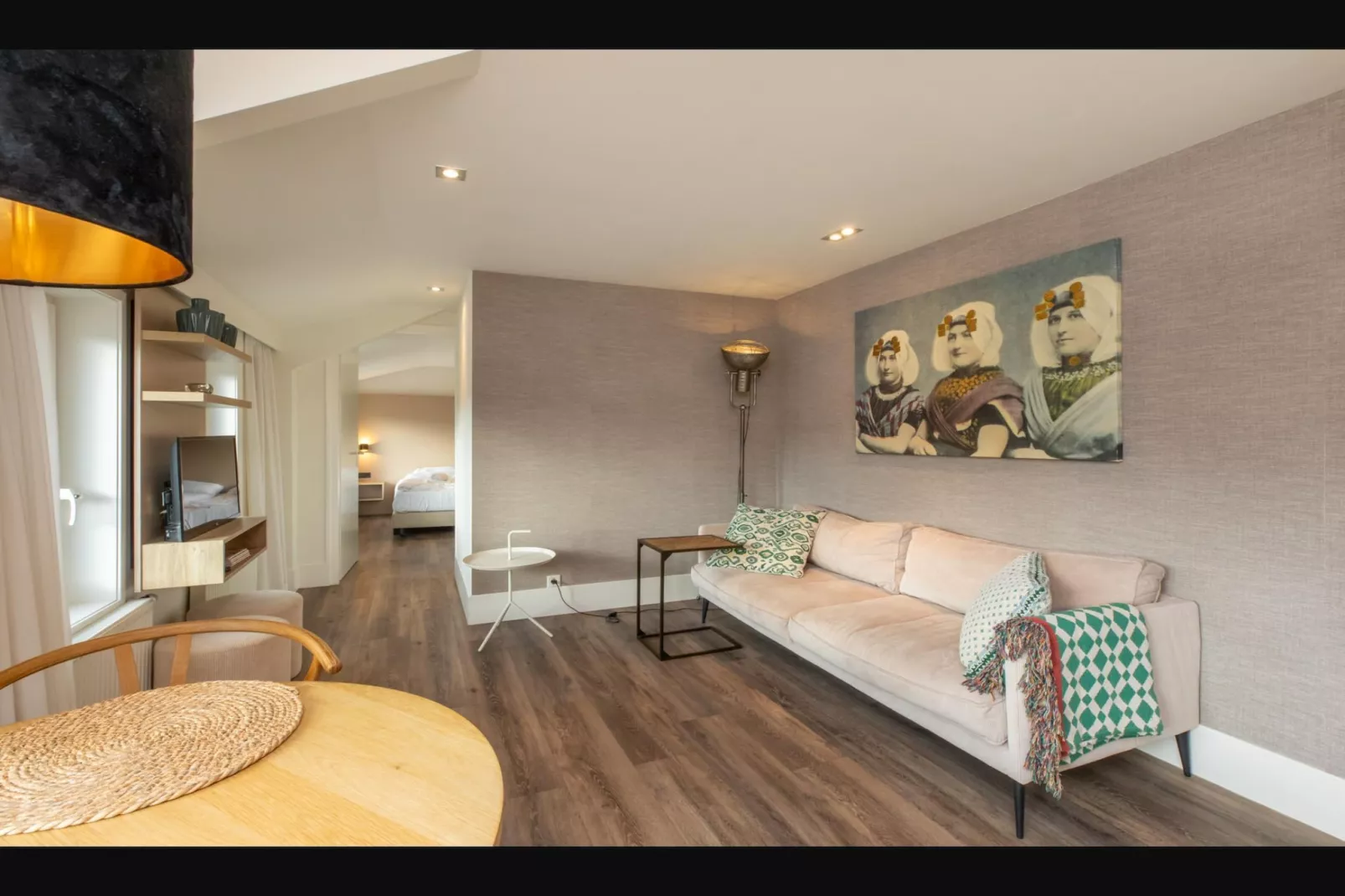 Overnachten in Zoutelande  Comfortabel Appartement Langstraat 5A-Salon