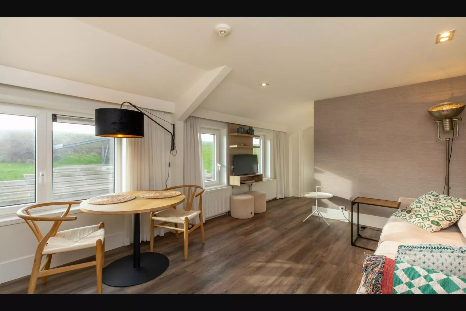 Overnachten in Zoutelande  Comfortabel Appartement Langstraat 5A-Salle à manger