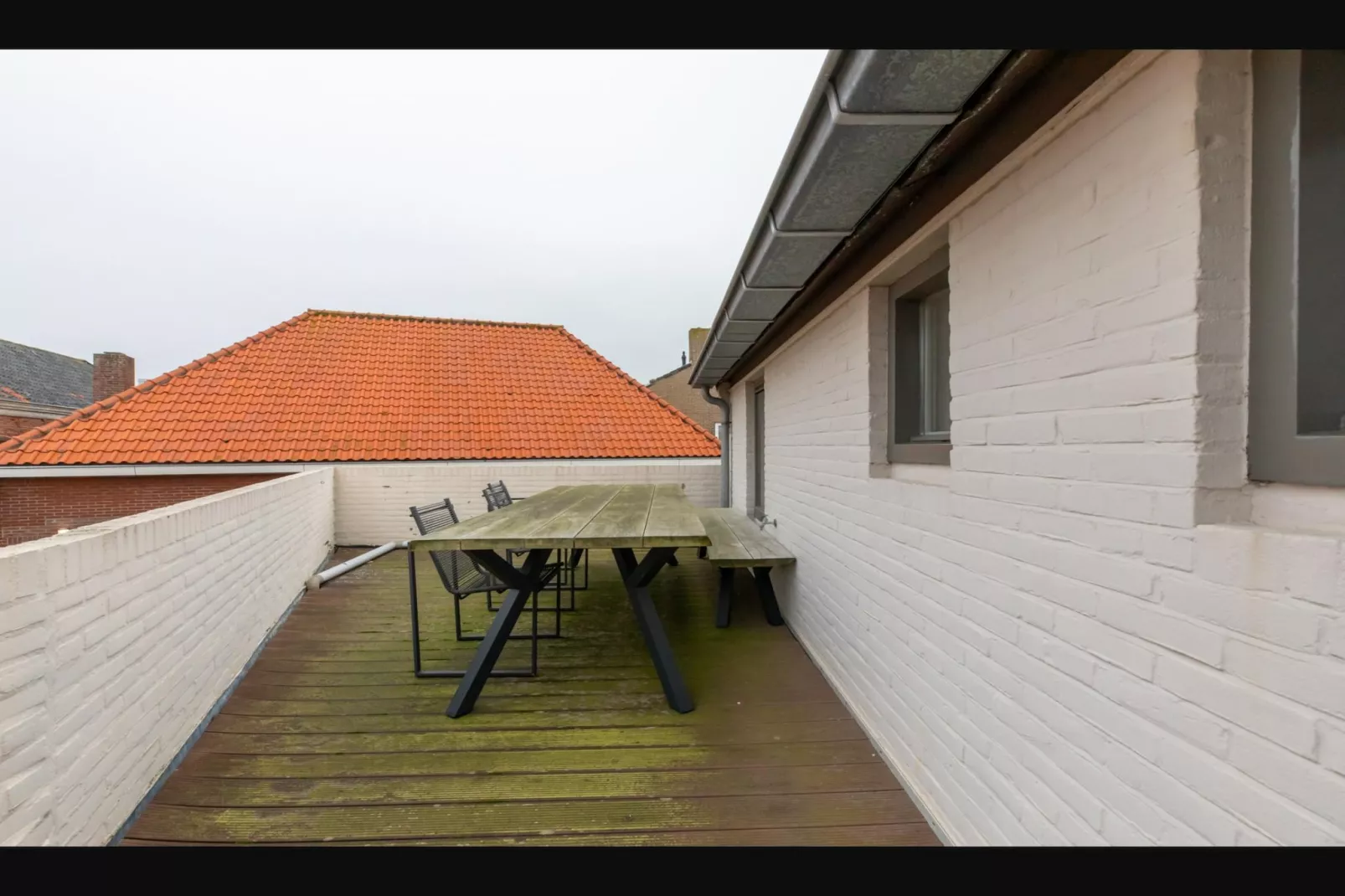 Overnachten in Zoutelande  Comfortabel Appartement Langstraat 5A-Balcon-terrasse