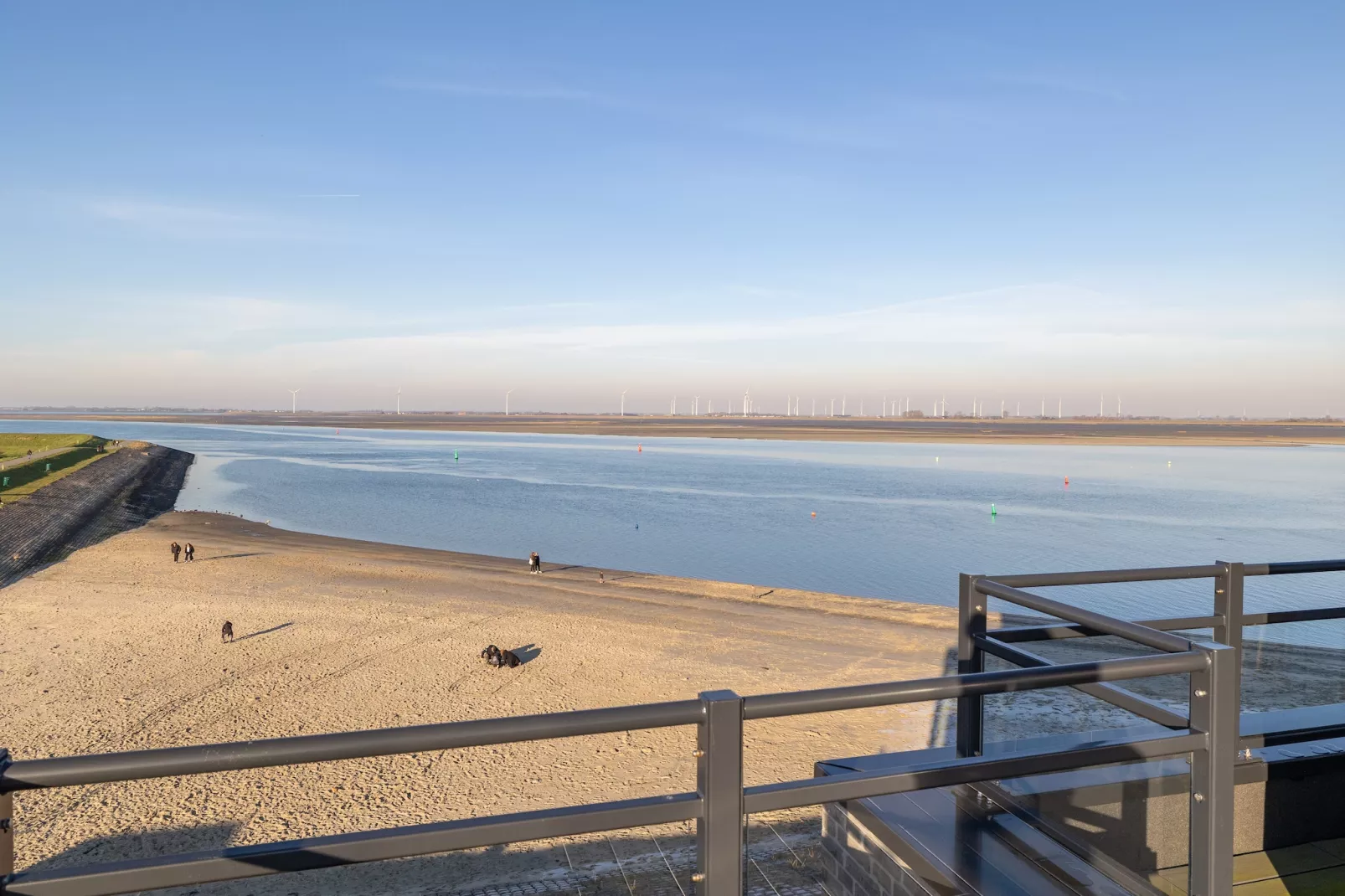 Appartement Vista Maris - Havenweg 8-48  Sint-Annaland-Aussicht Sommer