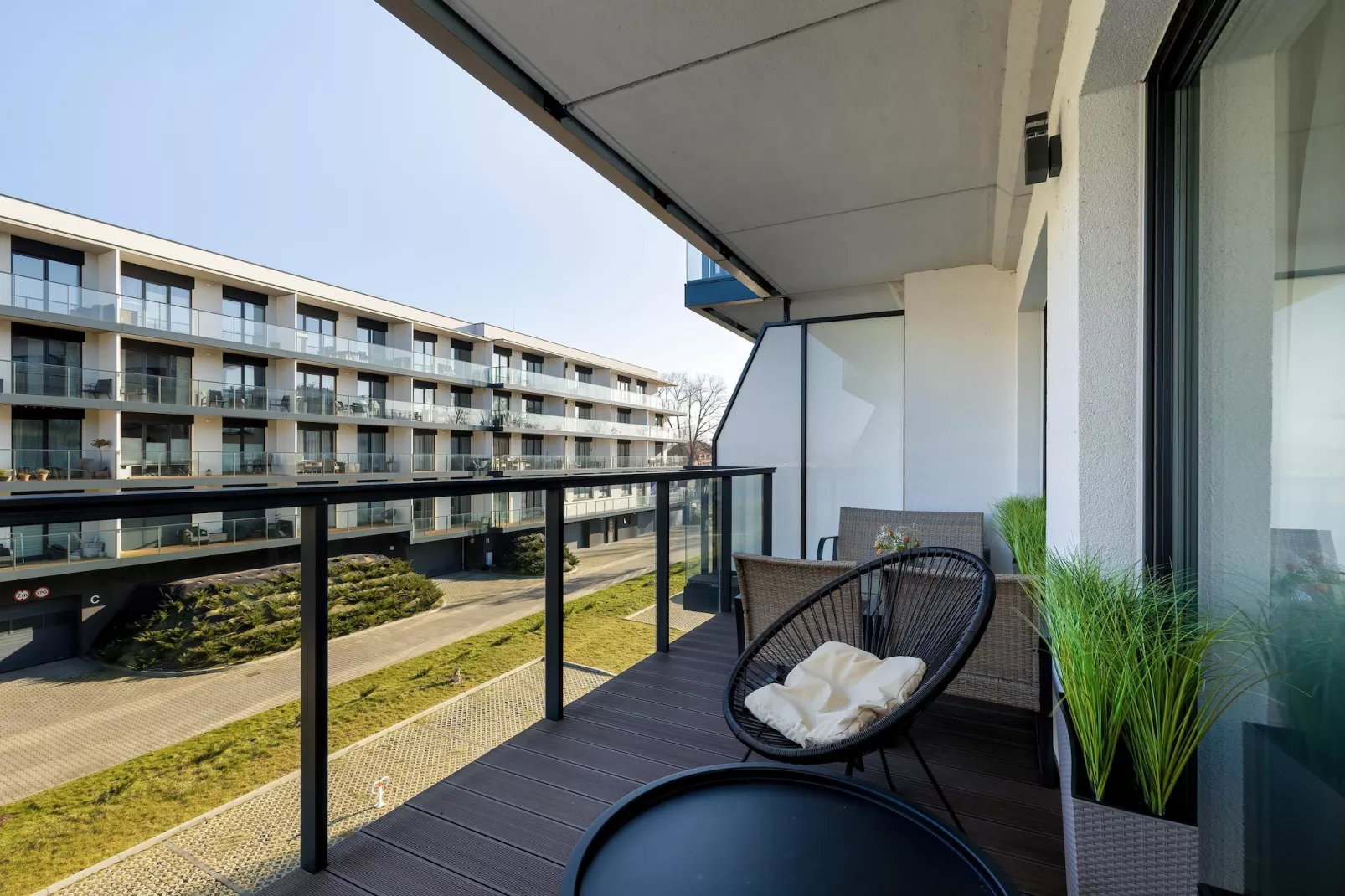 Apartament Spadochroniarzy 10G Nr 16 Dziwnow-Terrace balcony