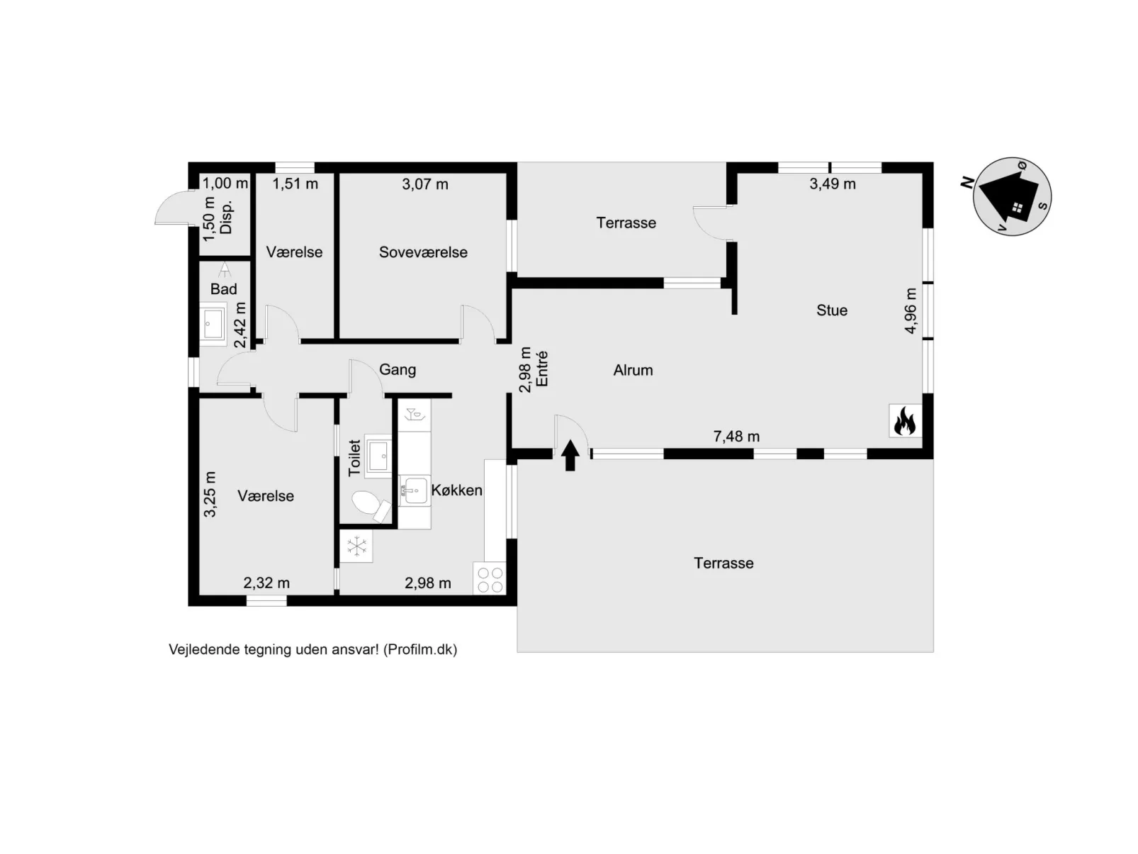 "Filomena" - 300m from the sea-Inside