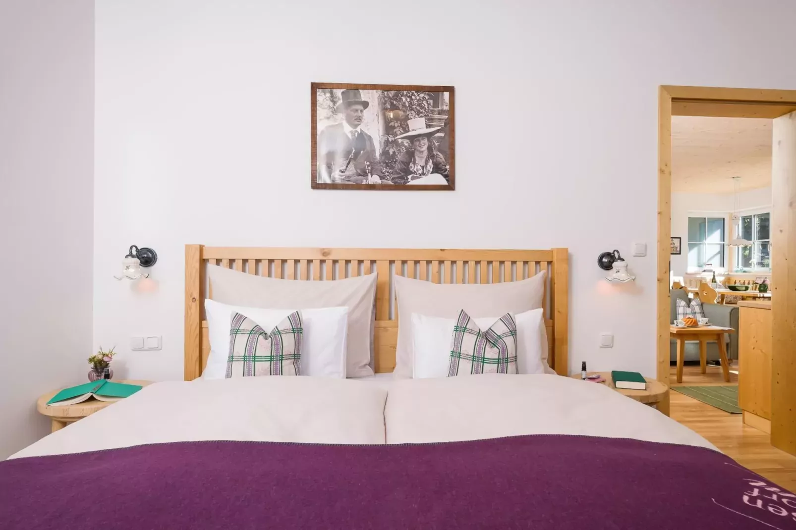 Apartment Harmonika-Schlafzimmer