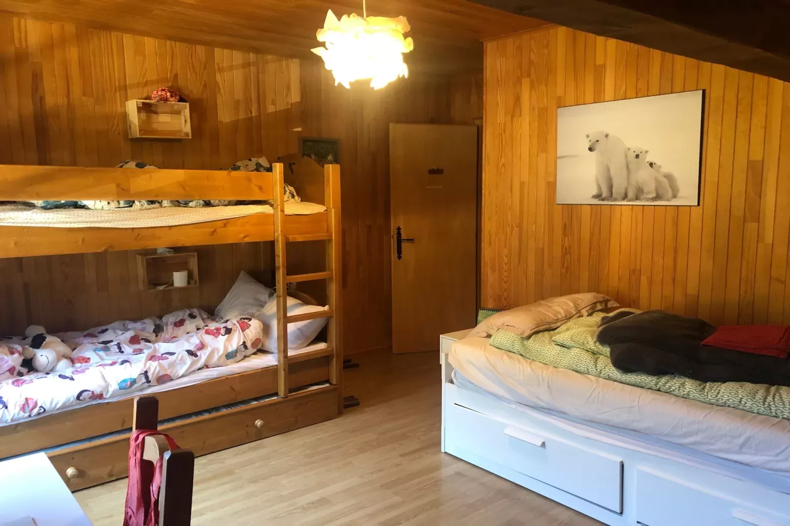 Chalet Ours Blanc ORS NATURE & QUIET 6 Pers-Schlafzimmer