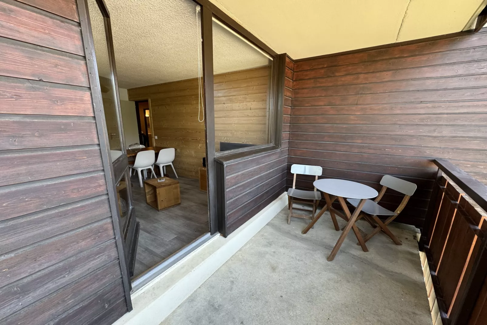HAMEAU DES 4 SAISONS HSC113 MOUNTAIN & VIEW 6 Pers-Terrace balcony