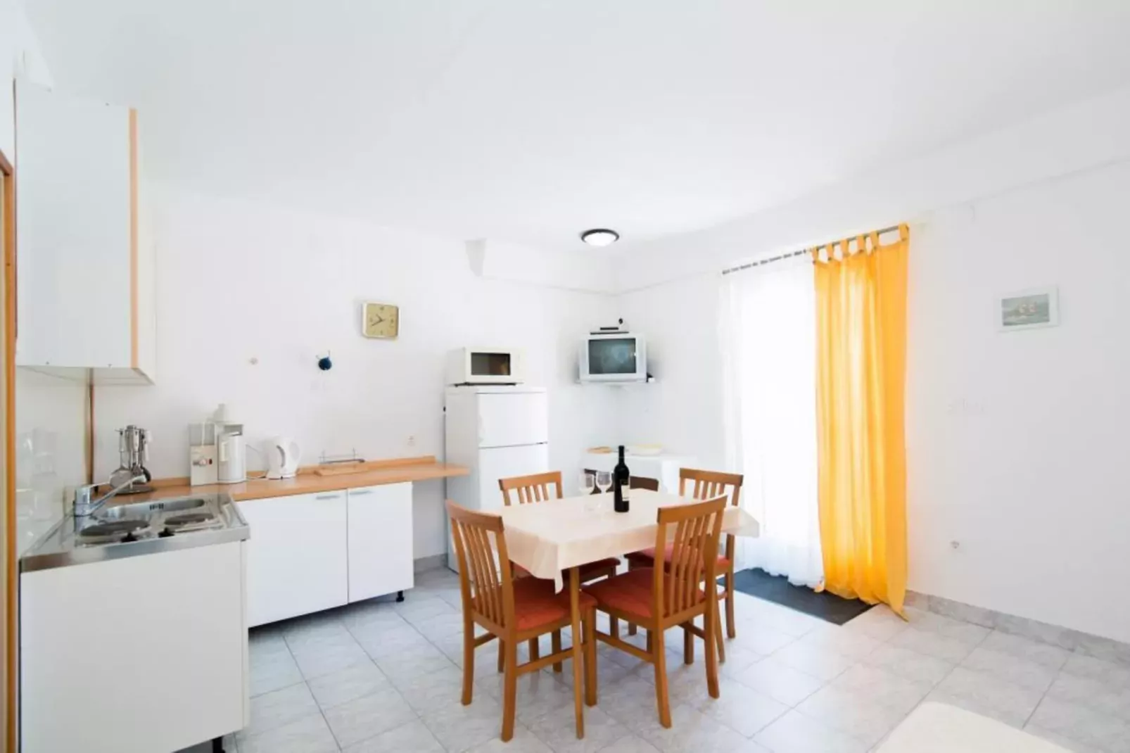 Apartments Veve - One Bedroom Apartment with Terrace Sea View(Nensi) (ST)-Salle à manger