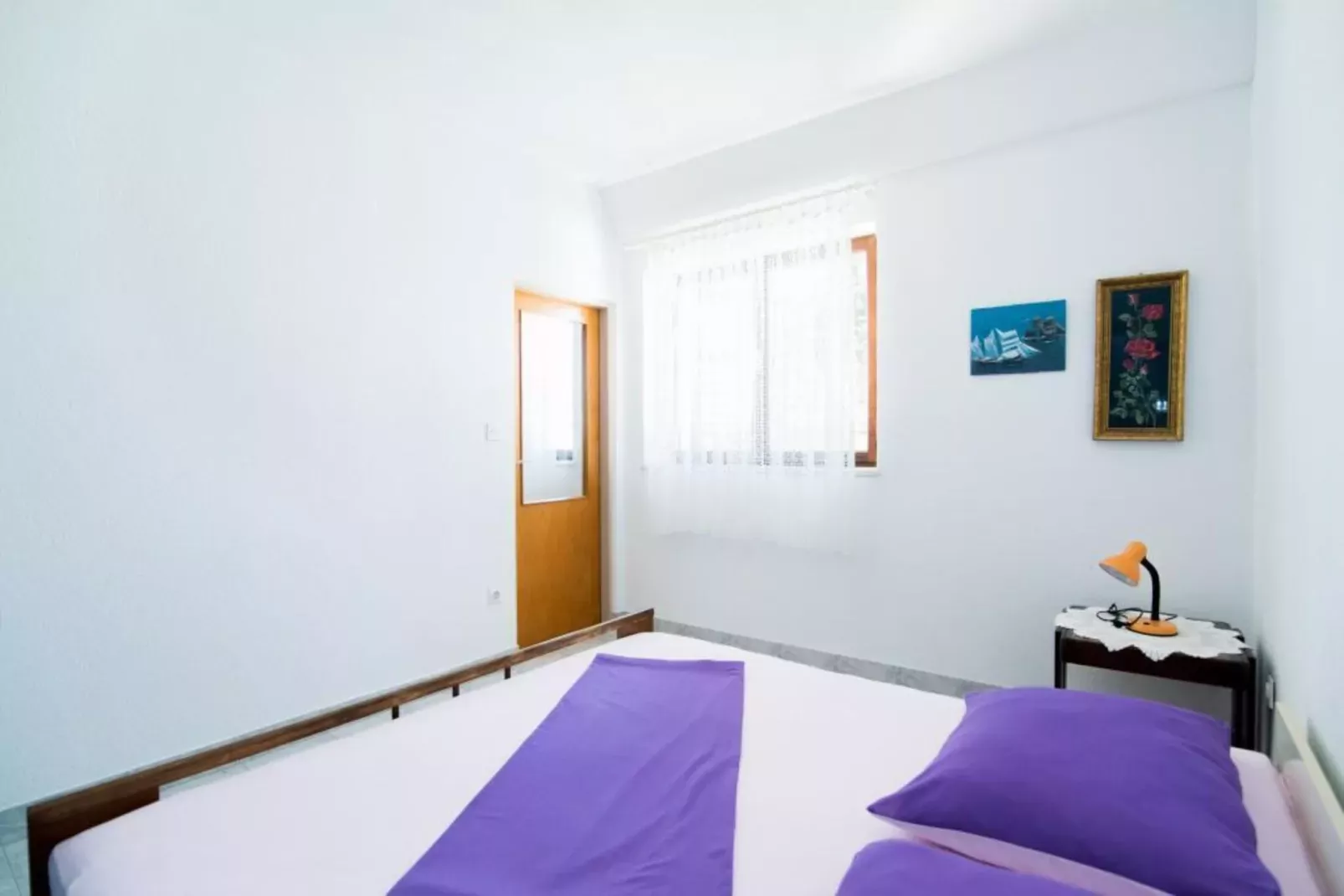 Apartments Veve - One Bedroom Apartment with Terrace Sea View(Nensi) (ST)-Chambre