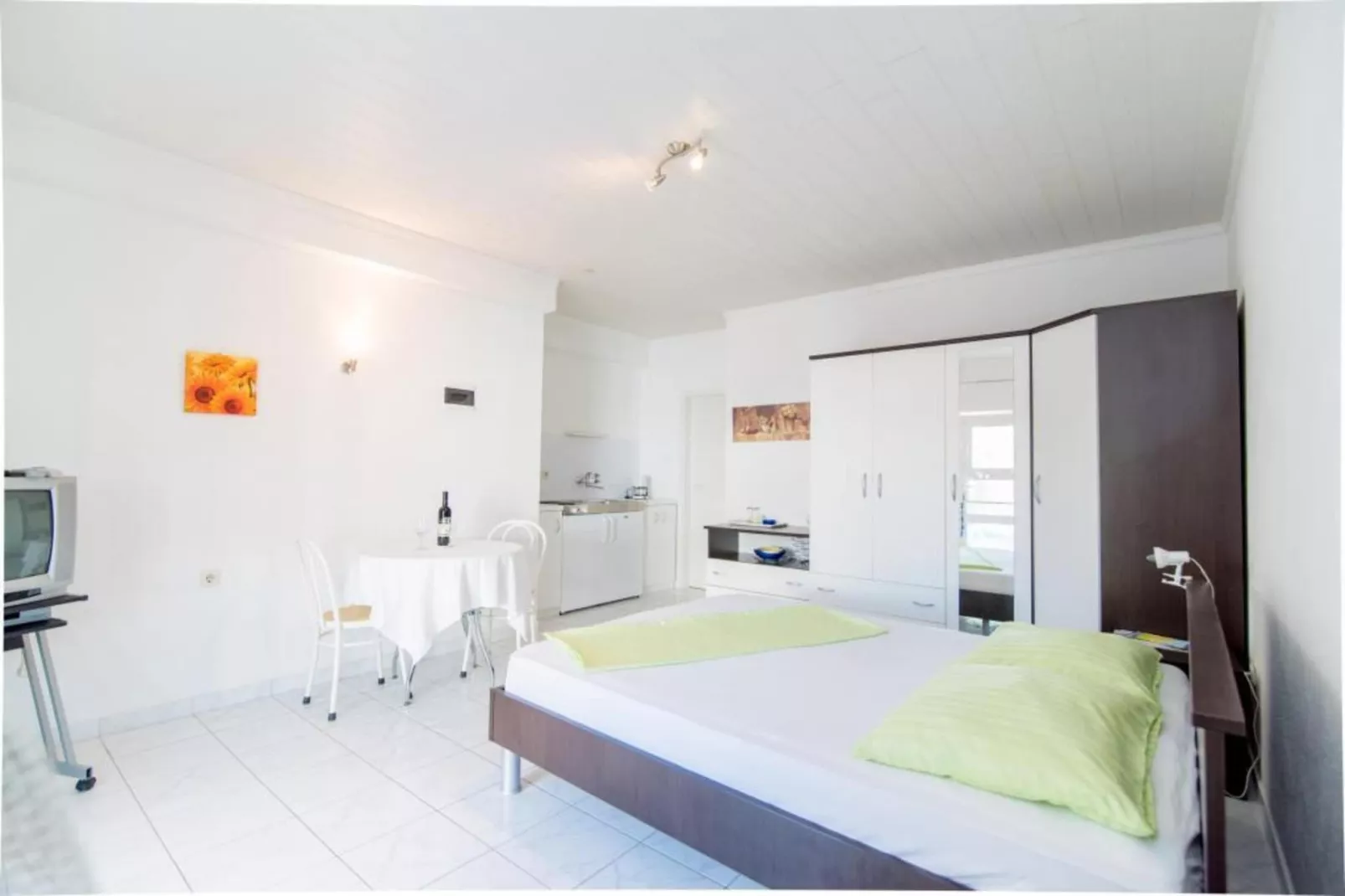 Apartments Veve - Studio Apartment with Terrace Sea View(Vanessa) (ST)-Bedroom
