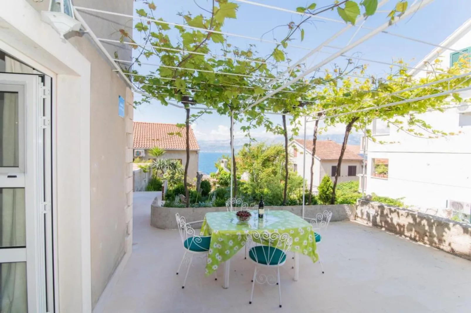 Apartments Veve - Studio Apartment with Terrace Sea View(Vanessa) (ST)-Terrace balcony