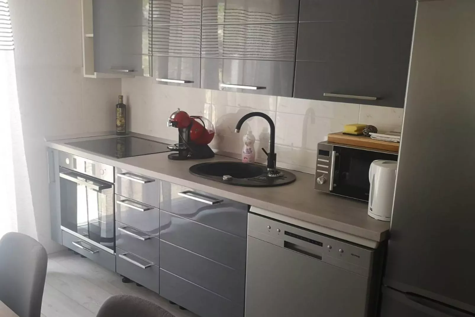 Apartments Kalajzic-  One Bedroom Apartment with Terrace(A3) (ST)-Küche