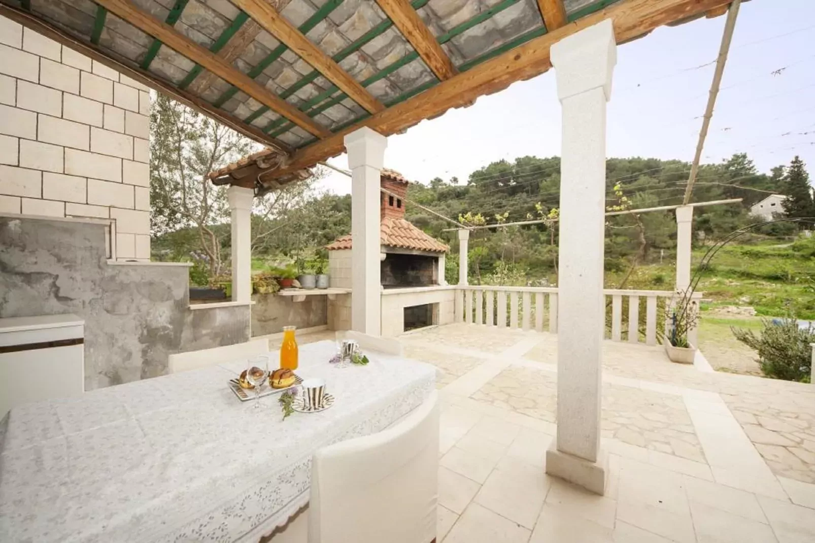 Apartments Kalajzic- Two Bedroom Apartment with Terrace(A4) (ST)-Terrassenbalkon