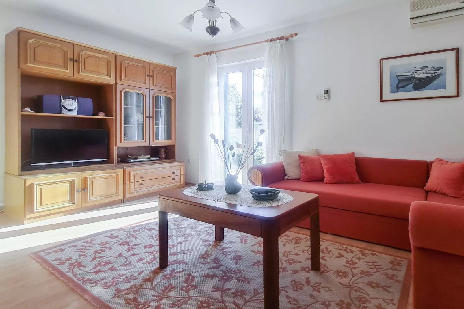 Villa Klara - Holiday Home with Terrace, Pool and Sea View-Salon