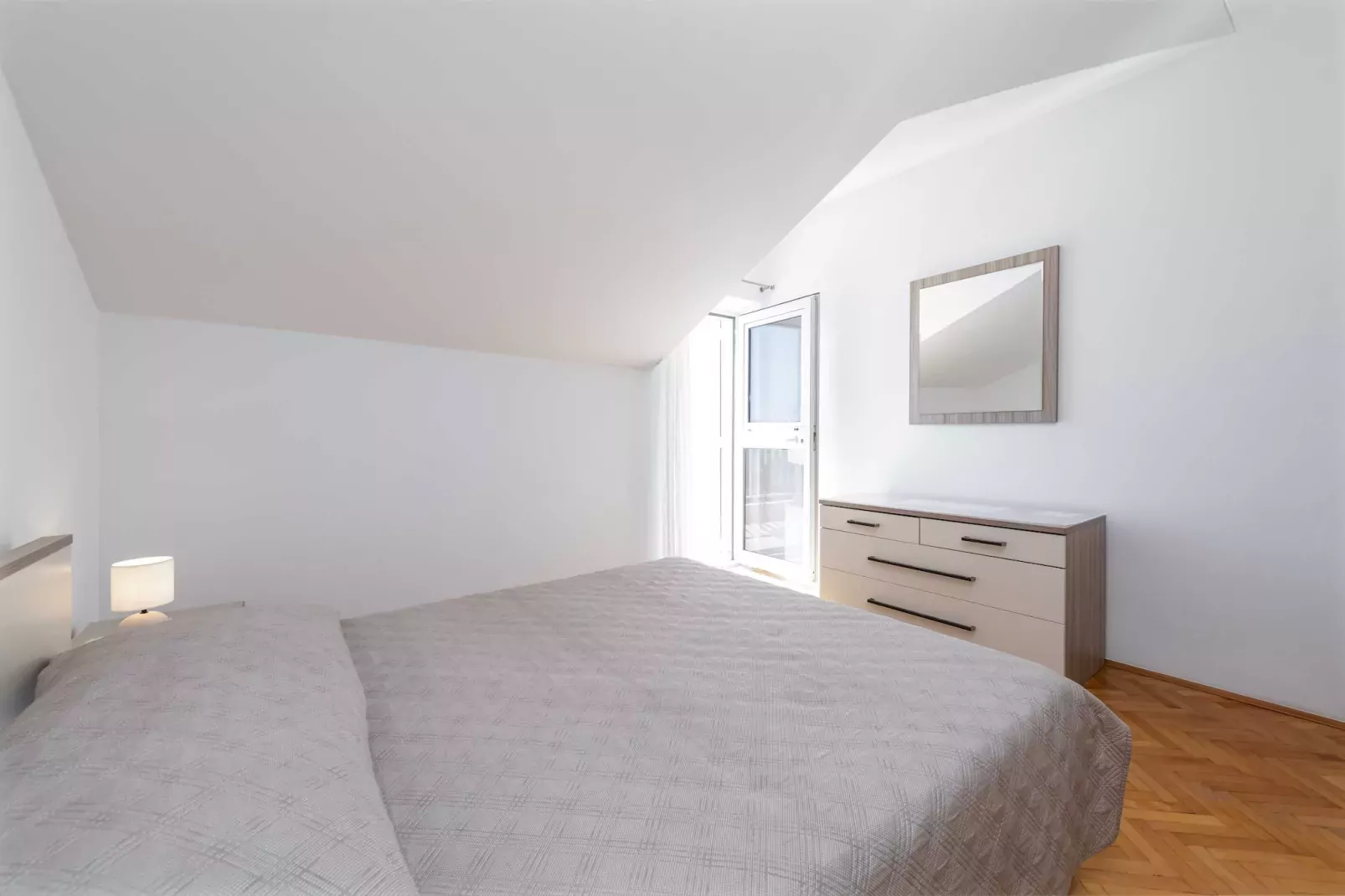Green Hills Apartment - One Bedroom Apartment with Balcony and Sea View-Bedroom